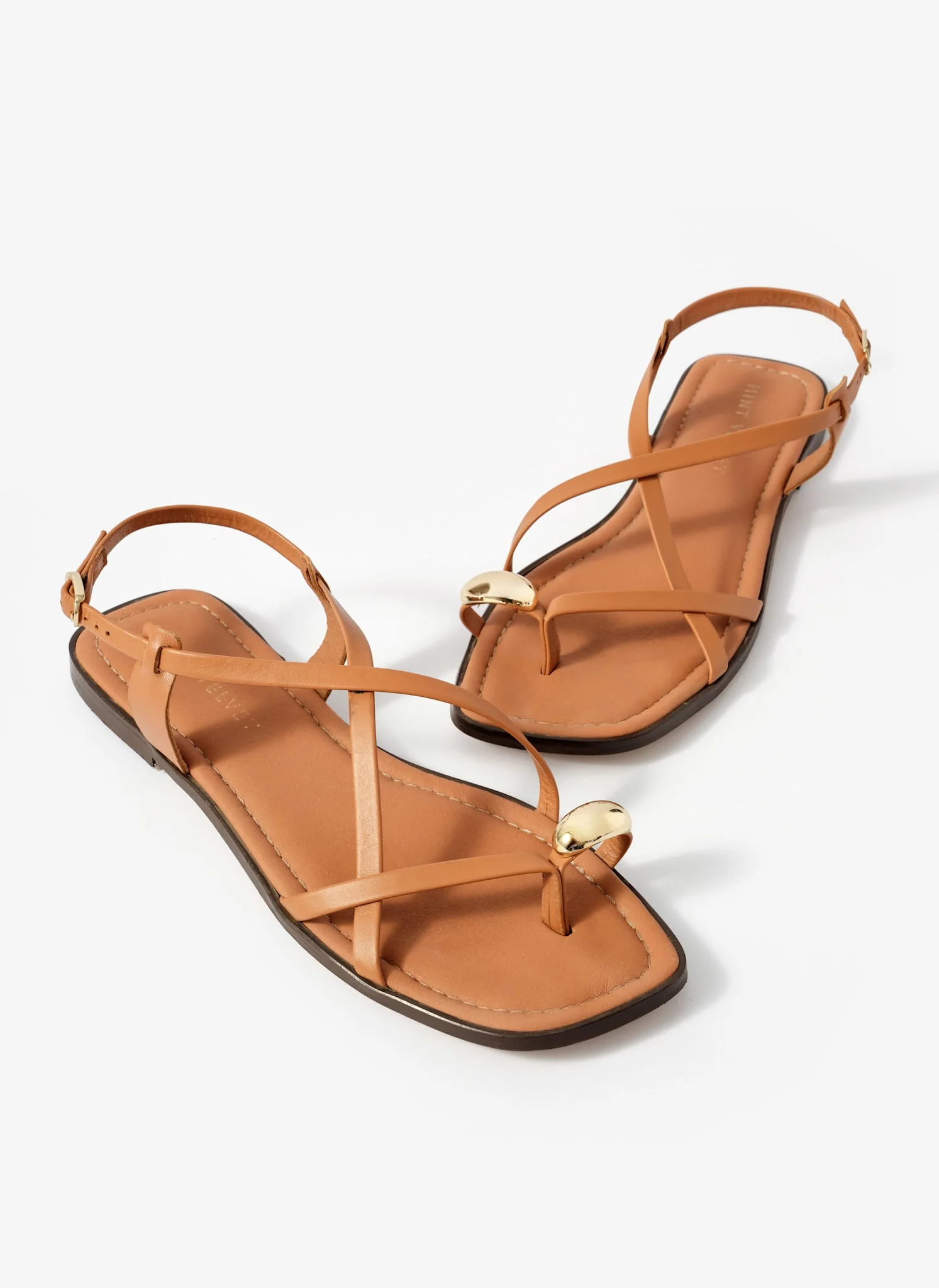 11951-sofia-tan-leather-strappy-sandals-5.webp Sofia Tan Leather Strappy Sandals