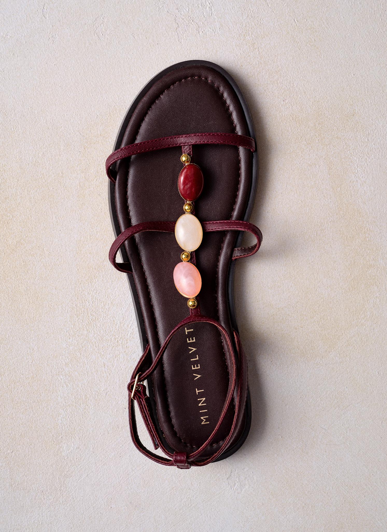 12035-hana-burgundy-leather-strappy-sandals-7.jpg Hana Burgundy Leather Strappy Sandals