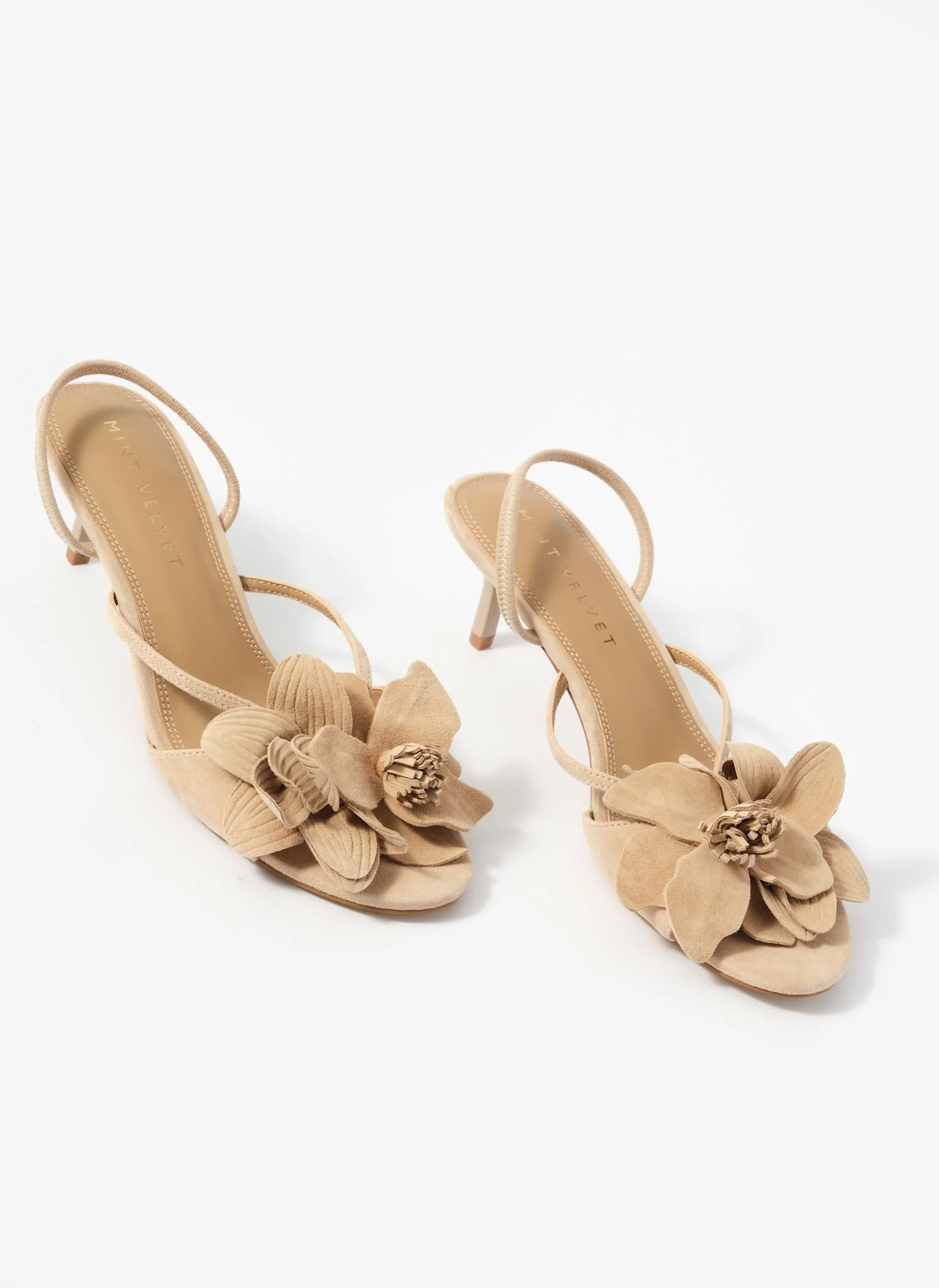 12085-bri-neutral-suede-flower-detail-heels-3.webp Bri Neutral Suede Flower Detail Heels