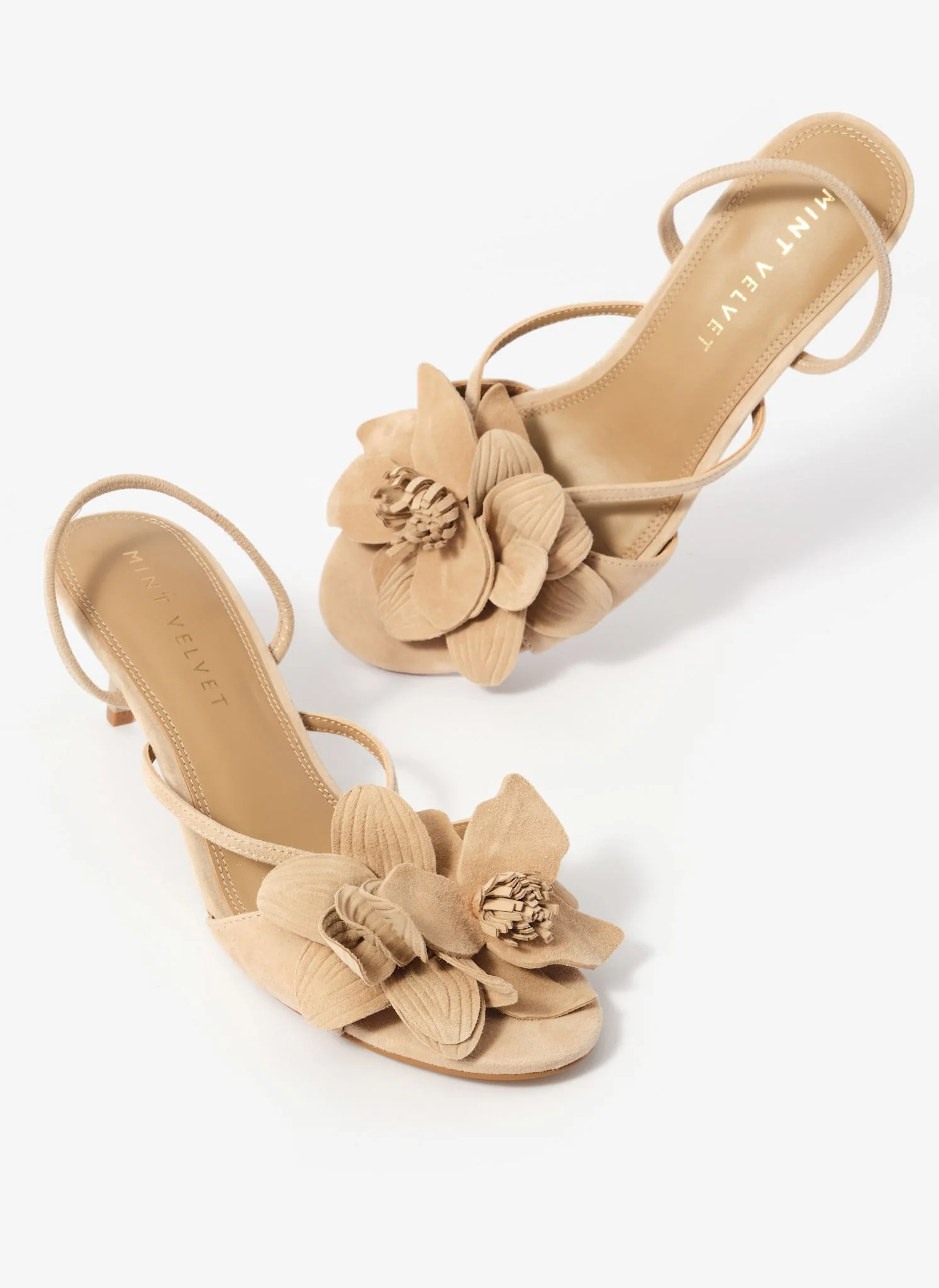 12085-bri-neutral-suede-flower-detail-heels-5.webp Bri Neutral Suede Flower Detail Heels