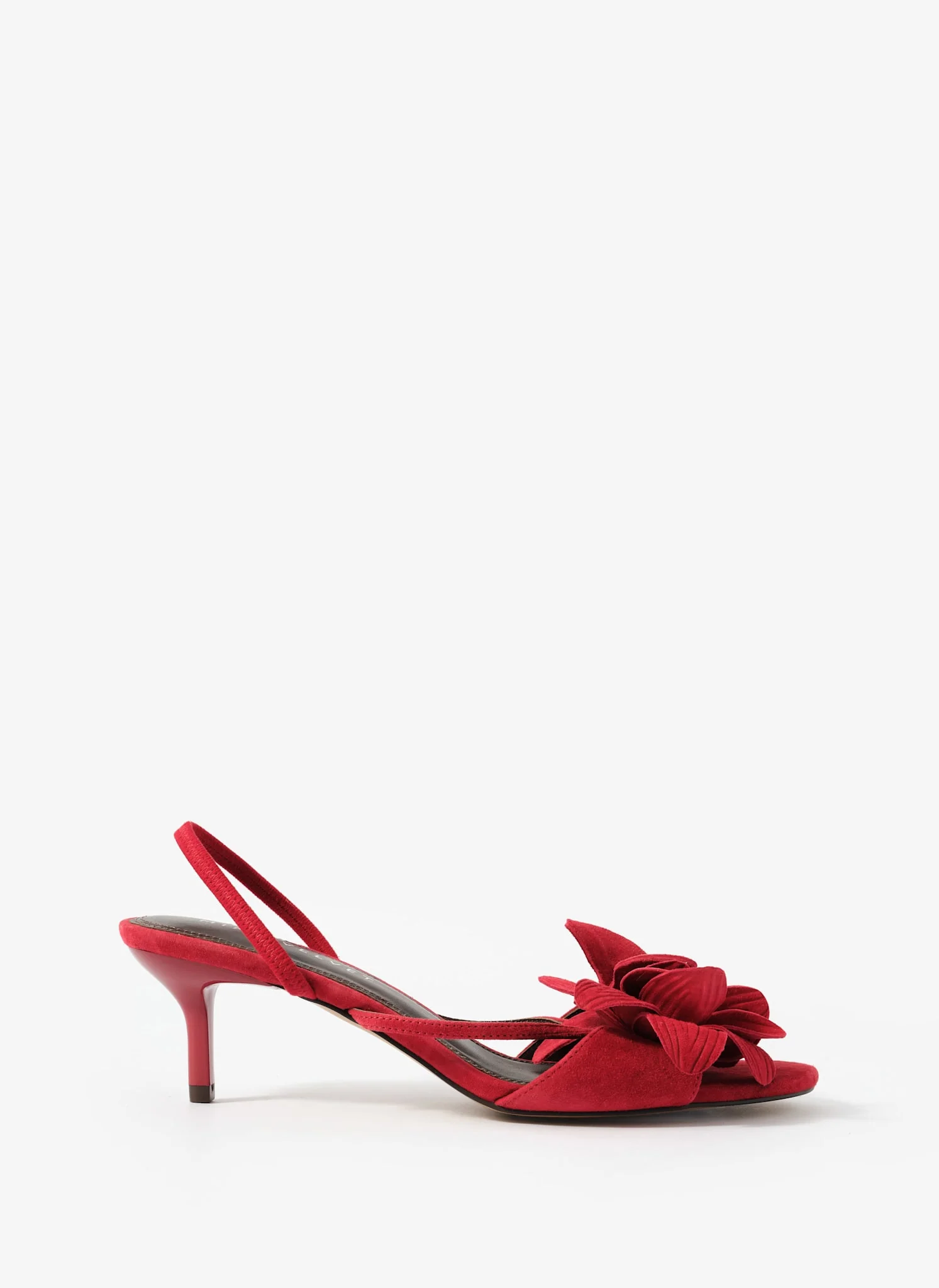 12092-bri-red-suede-flower-detail-heels-2.webp Bri Red Suede Flower Detail Heels