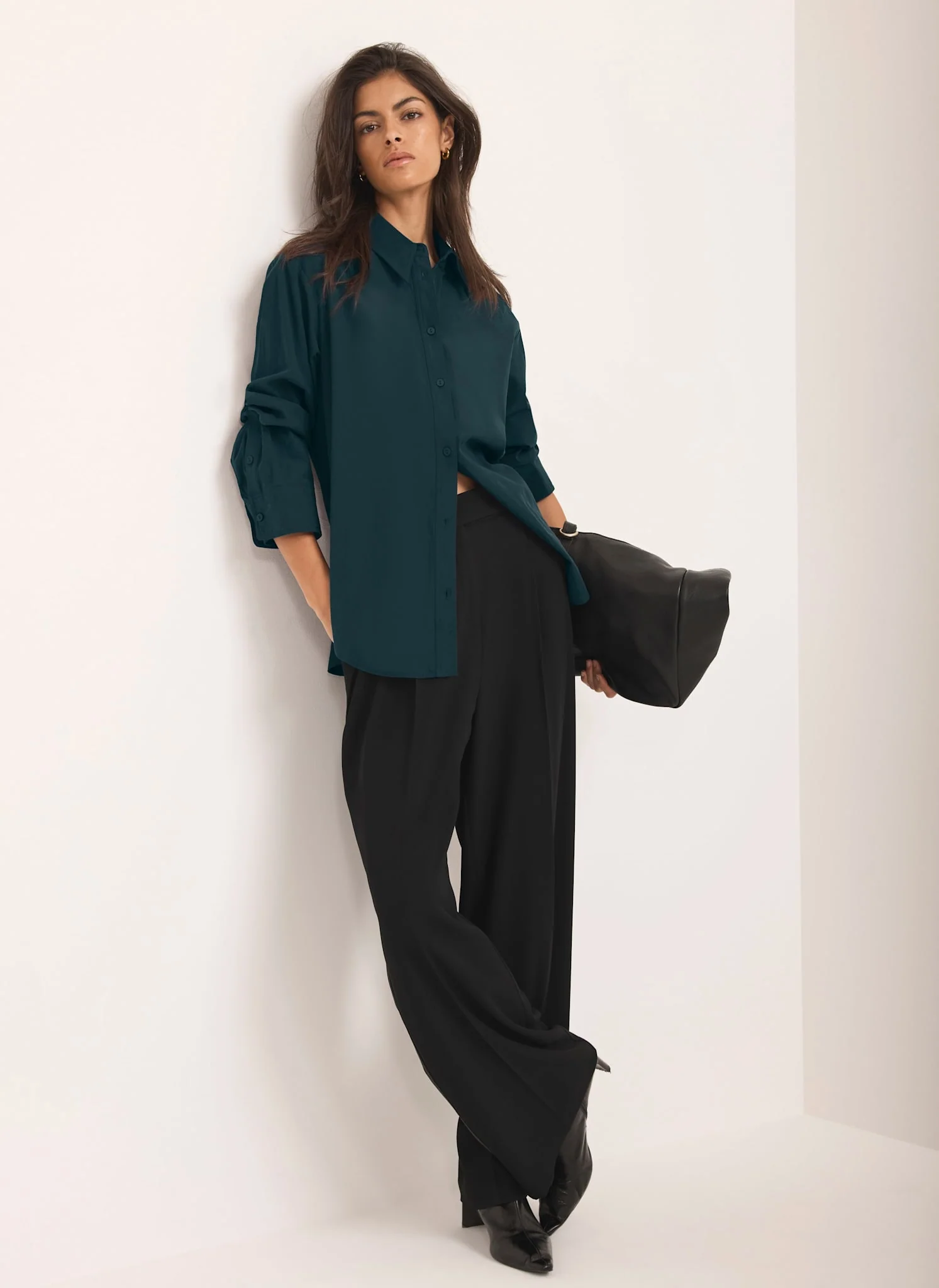 12126-teal-oversized-long-sleeve-shirt-1.webp Teal Oversized Long Sleeve Shirt
