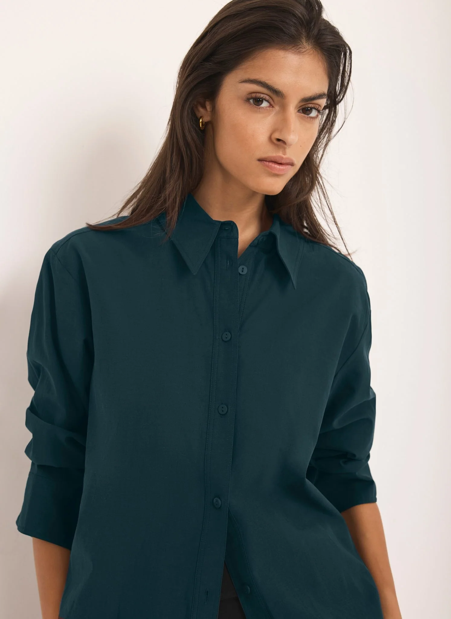 12126-teal-oversized-long-sleeve-shirt-3.webp Teal Oversized Long Sleeve Shirt