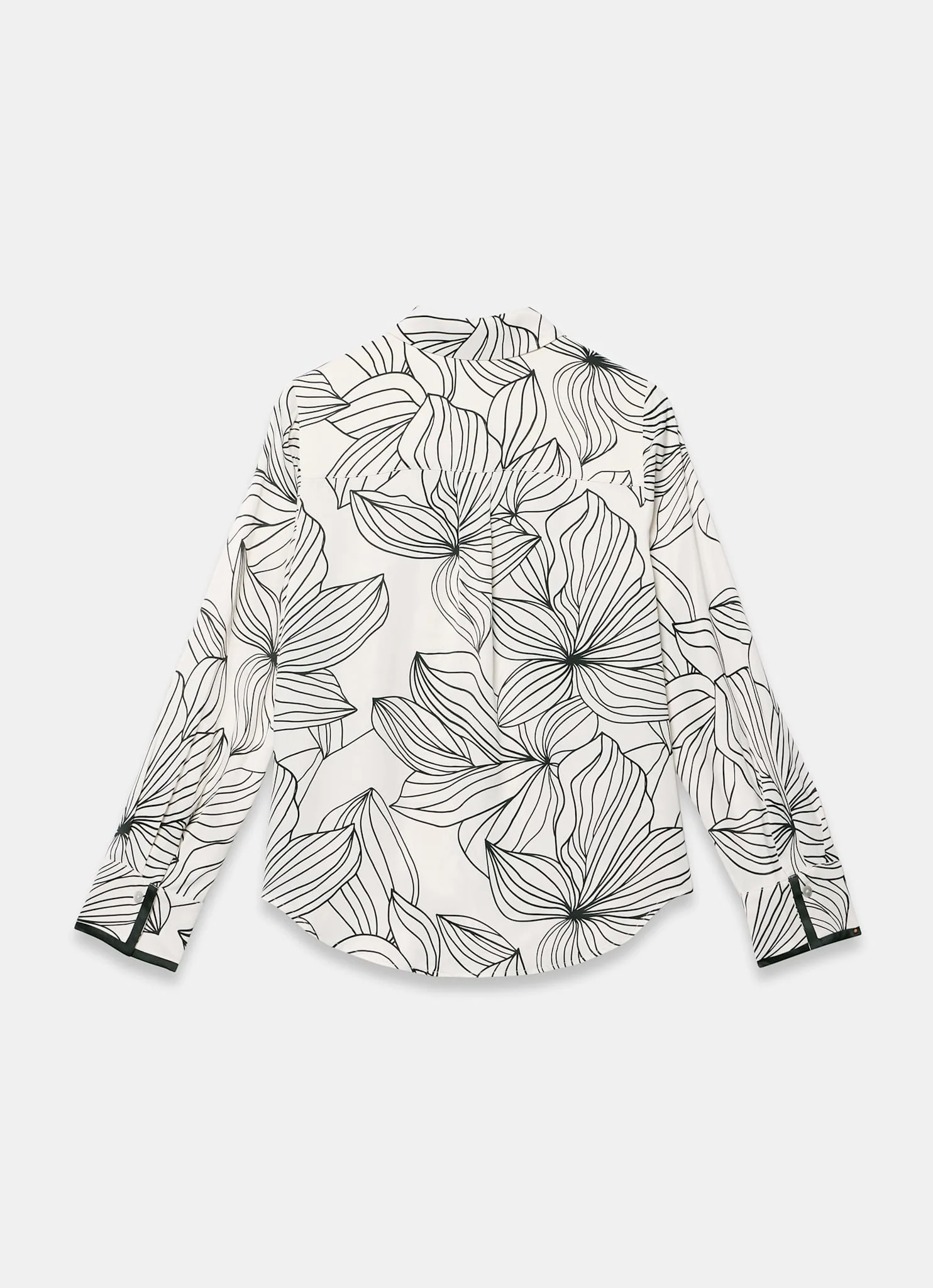12162-cream-floral-print-satin-shirt-7.webp Cream Floral Print Satin Shirt