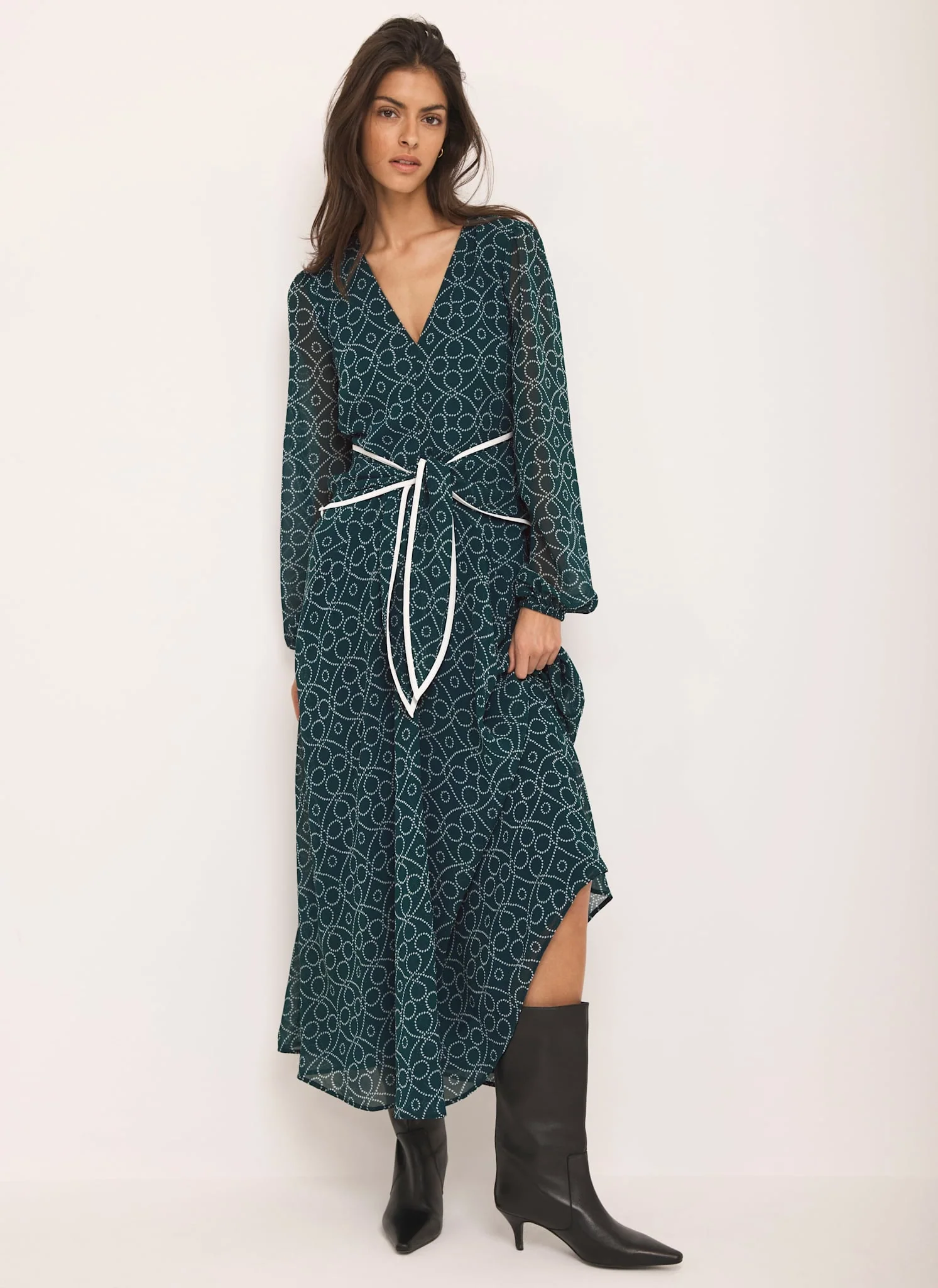 12204-teal-print-tie-maxi-dress-3.webp Teal Print Tie Maxi Dress