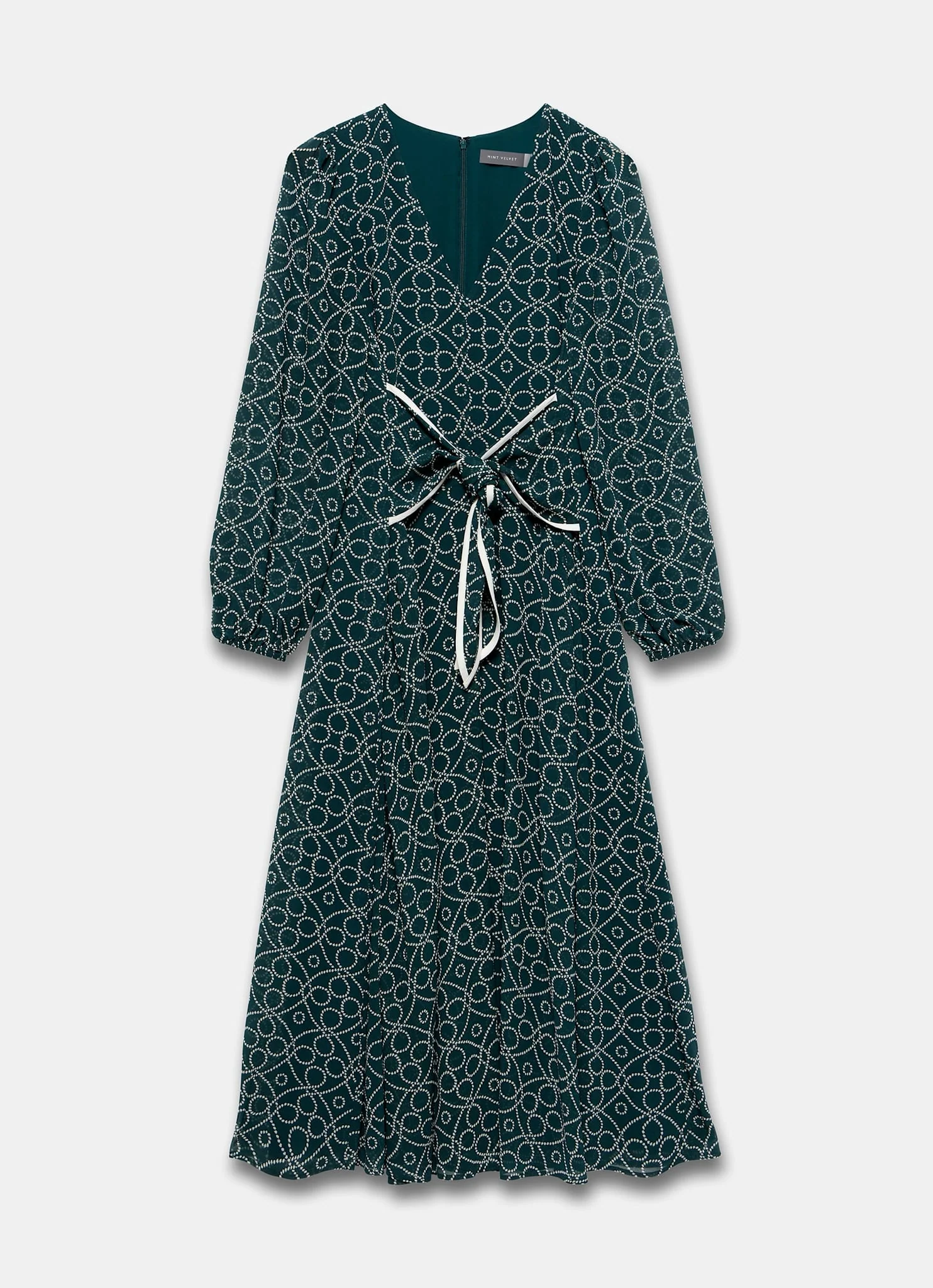 12204-teal-print-tie-maxi-dress-7.webp Teal Print Tie Maxi Dress