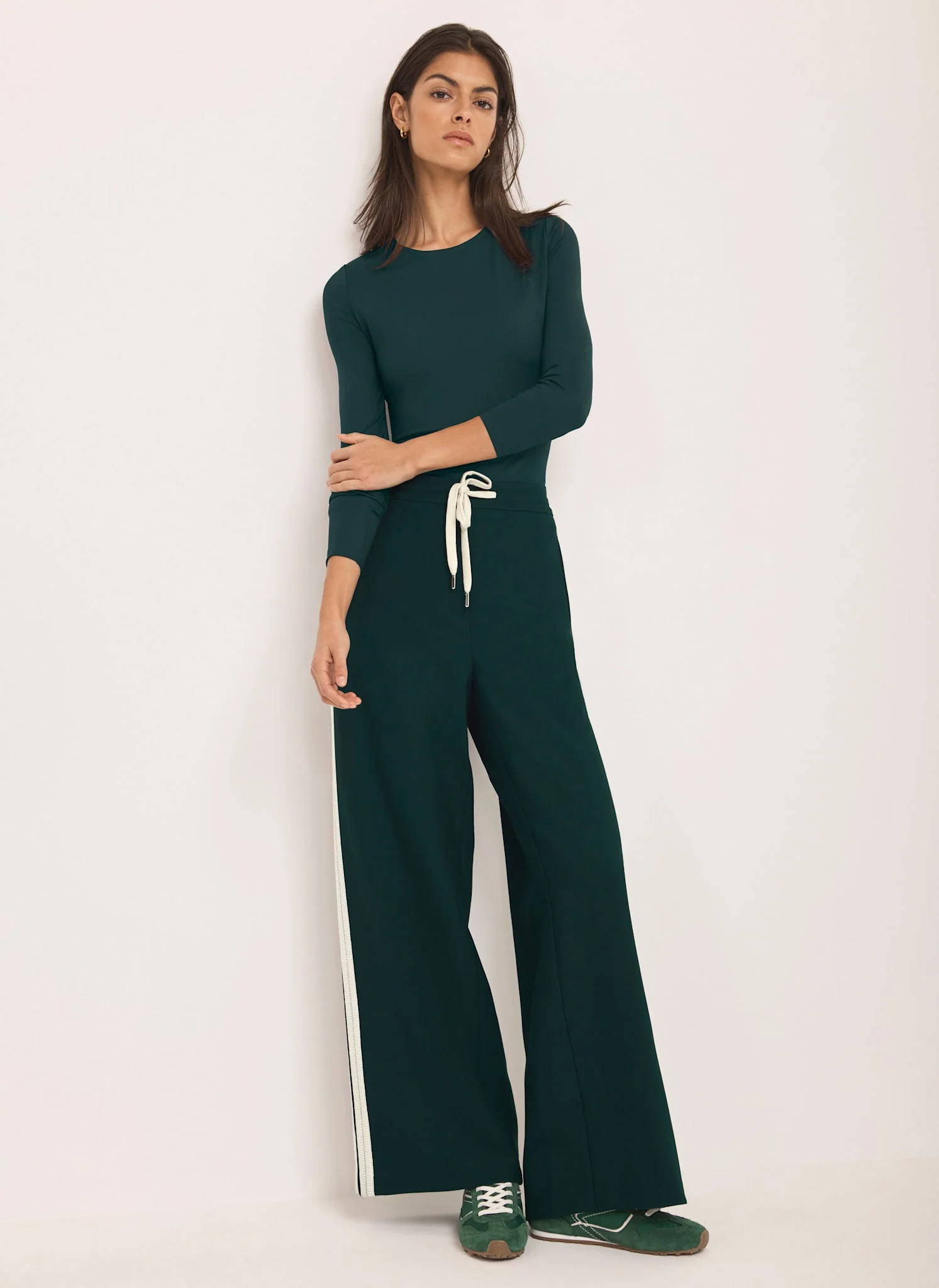 12218-teal-layering-crew-neck-top-3.webp Teal Layering Crew Neck Top