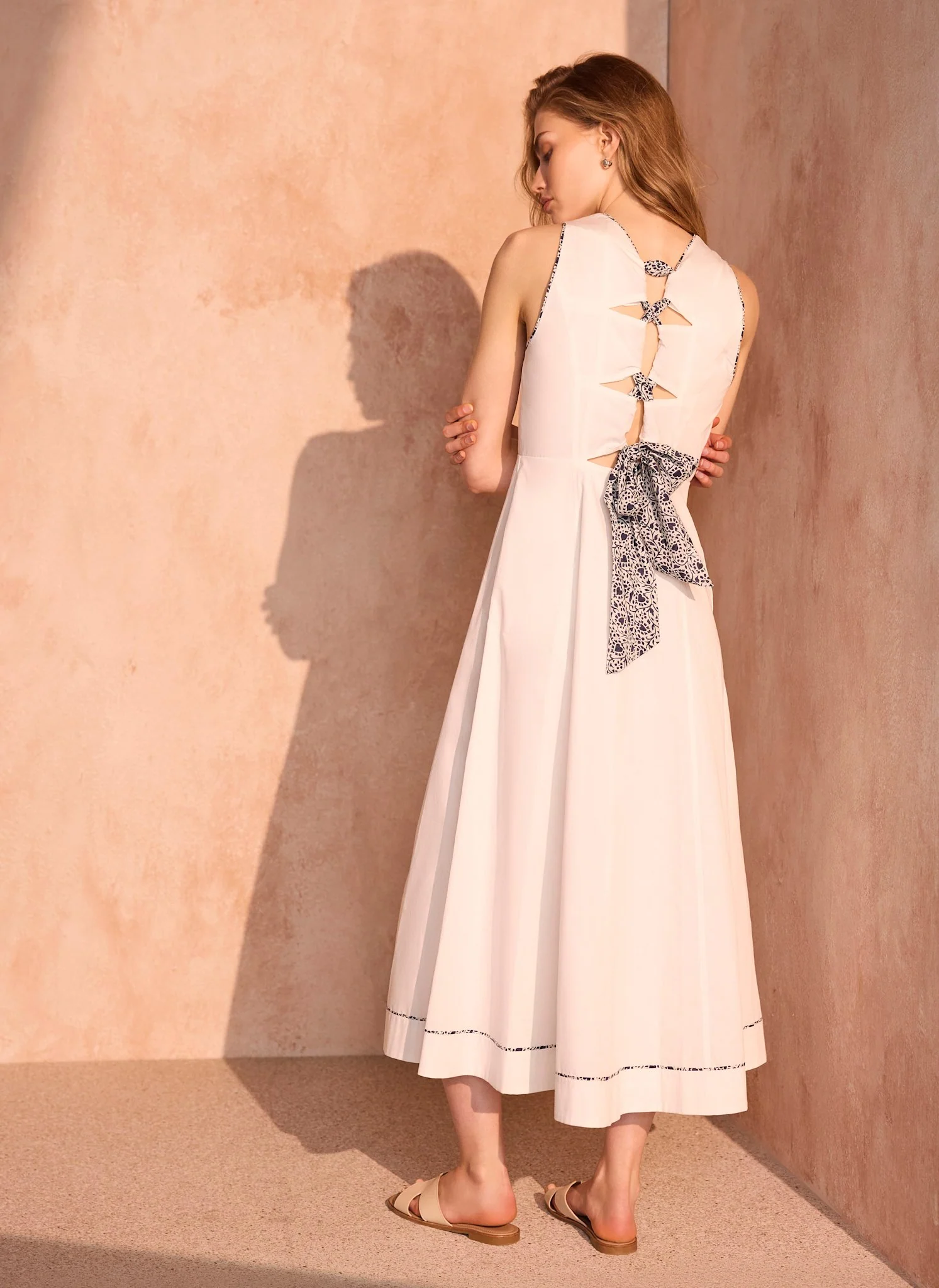 1228-white-cotton-tie-detail-midi-dress-1.webp White Cotton Tie Detail Midi Dress