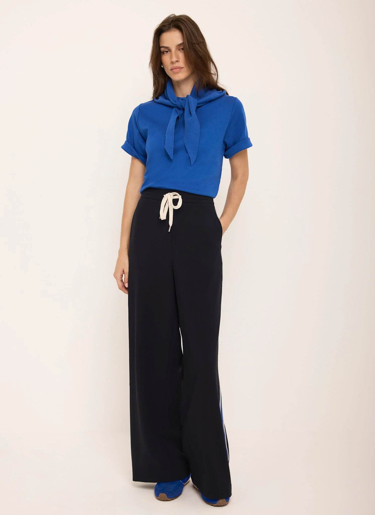12296-navy-side-stripe-wide-trousers-5.webp Navy Side Stripe Wide Trousers