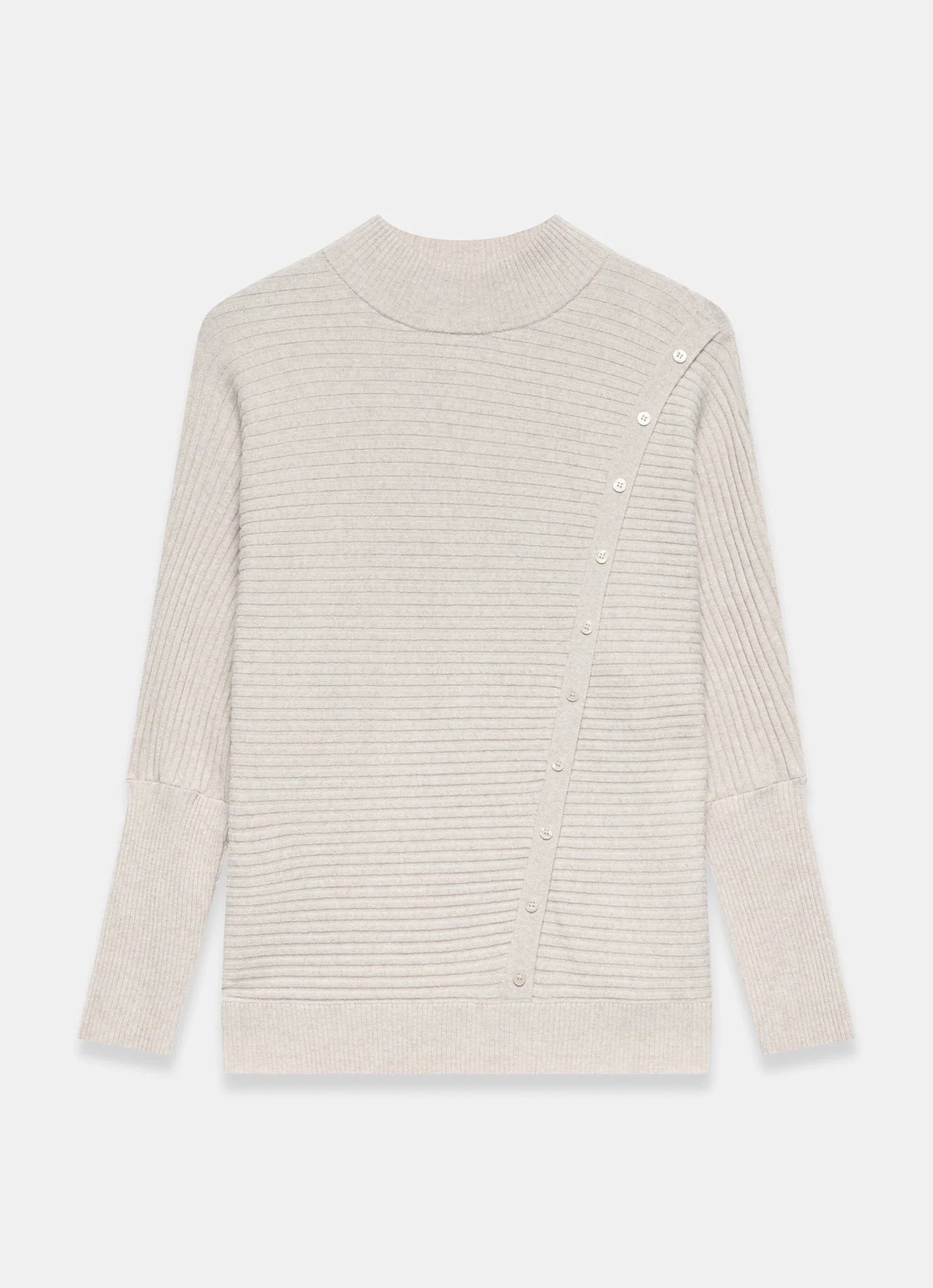 12422-neutral-button-detail-ribbed-jumper-7.webp Neutral Button Detail Ribbed Jumper
