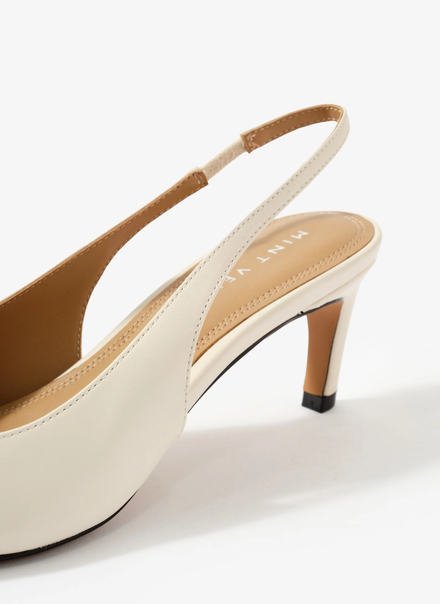12462-ren-white-leather-sling-back-heels-3.webp Ren White Leather Sling Back Heels