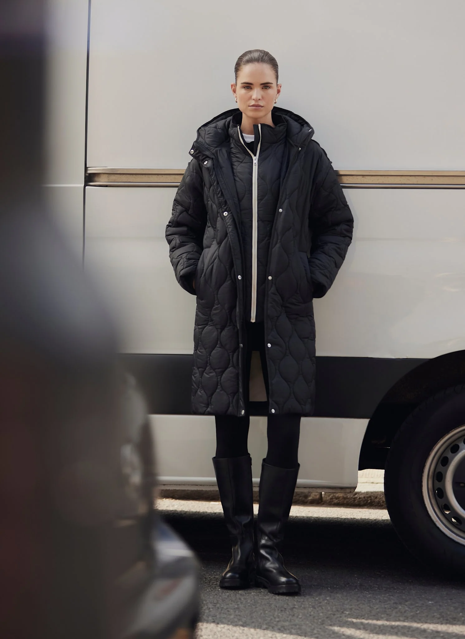 12543-black-double-layer-quilted-coat-2.webp Black Double Layer Quilted Coat