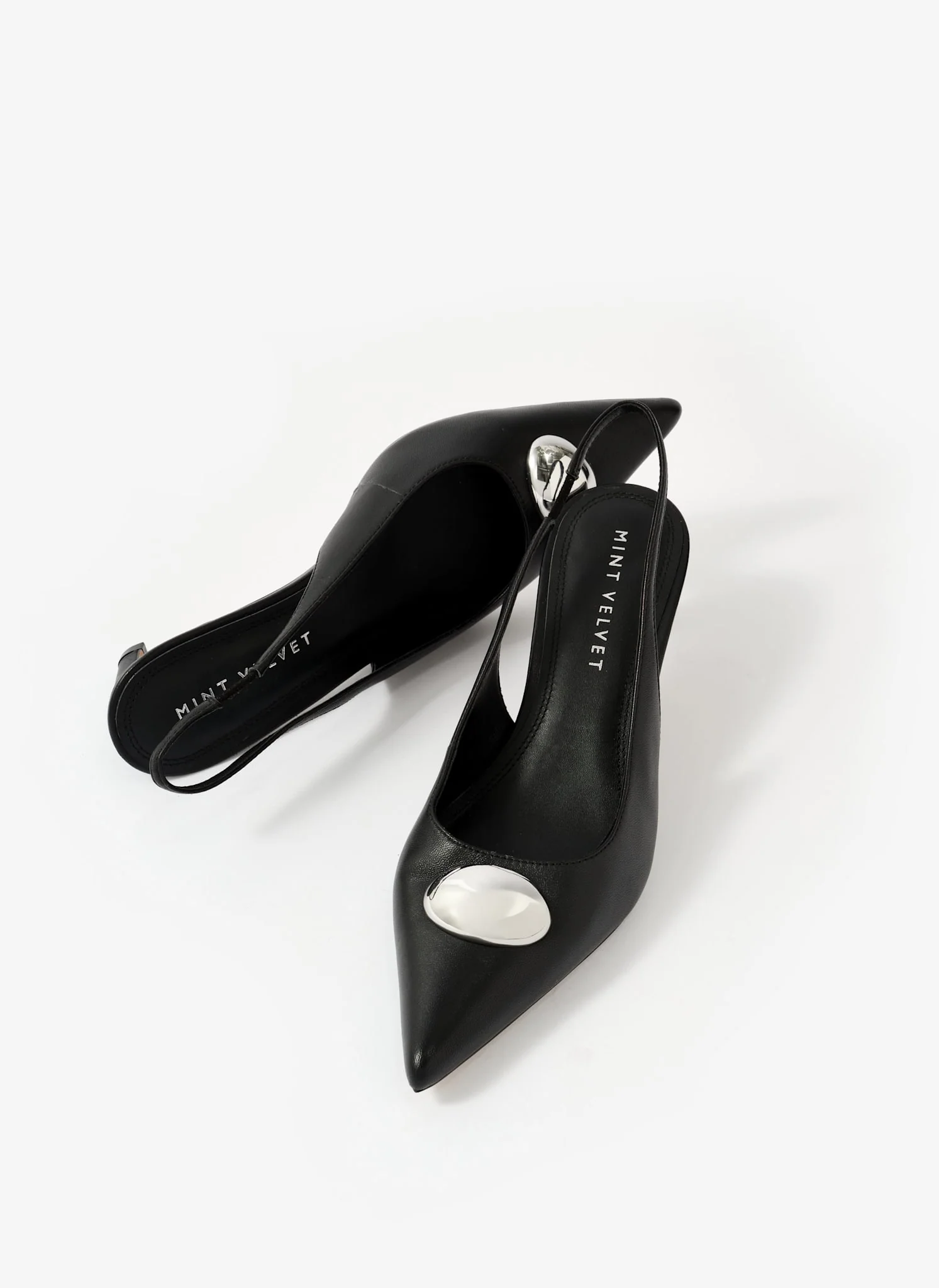 12556-ren-black-leather-sling-back-heels-5.webp Ren Black Leather Sling Back Heels