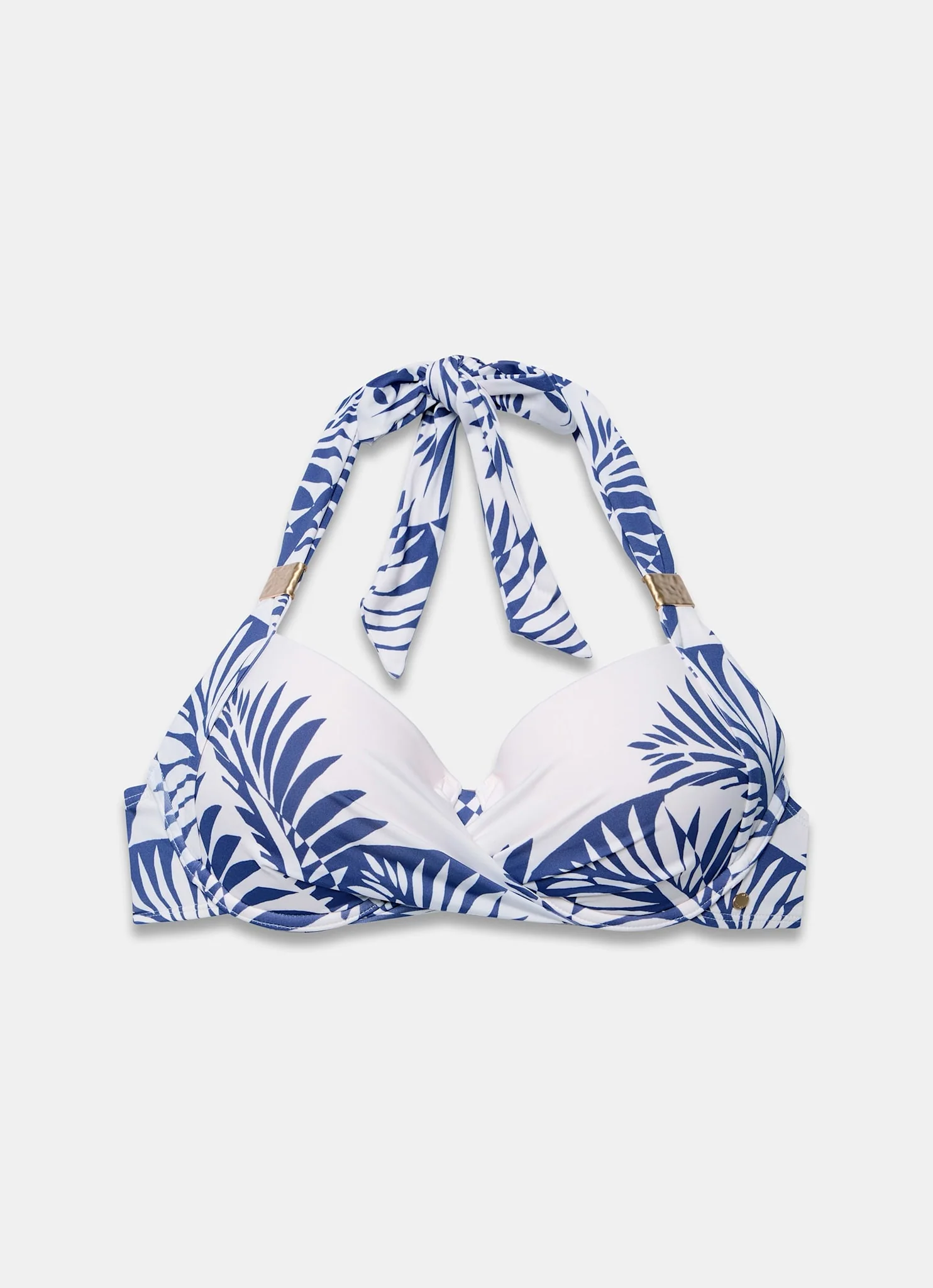 12819-blue-palm-print-halter-bikini-top-6.webp Blue Palm Print Halter Bikini Top