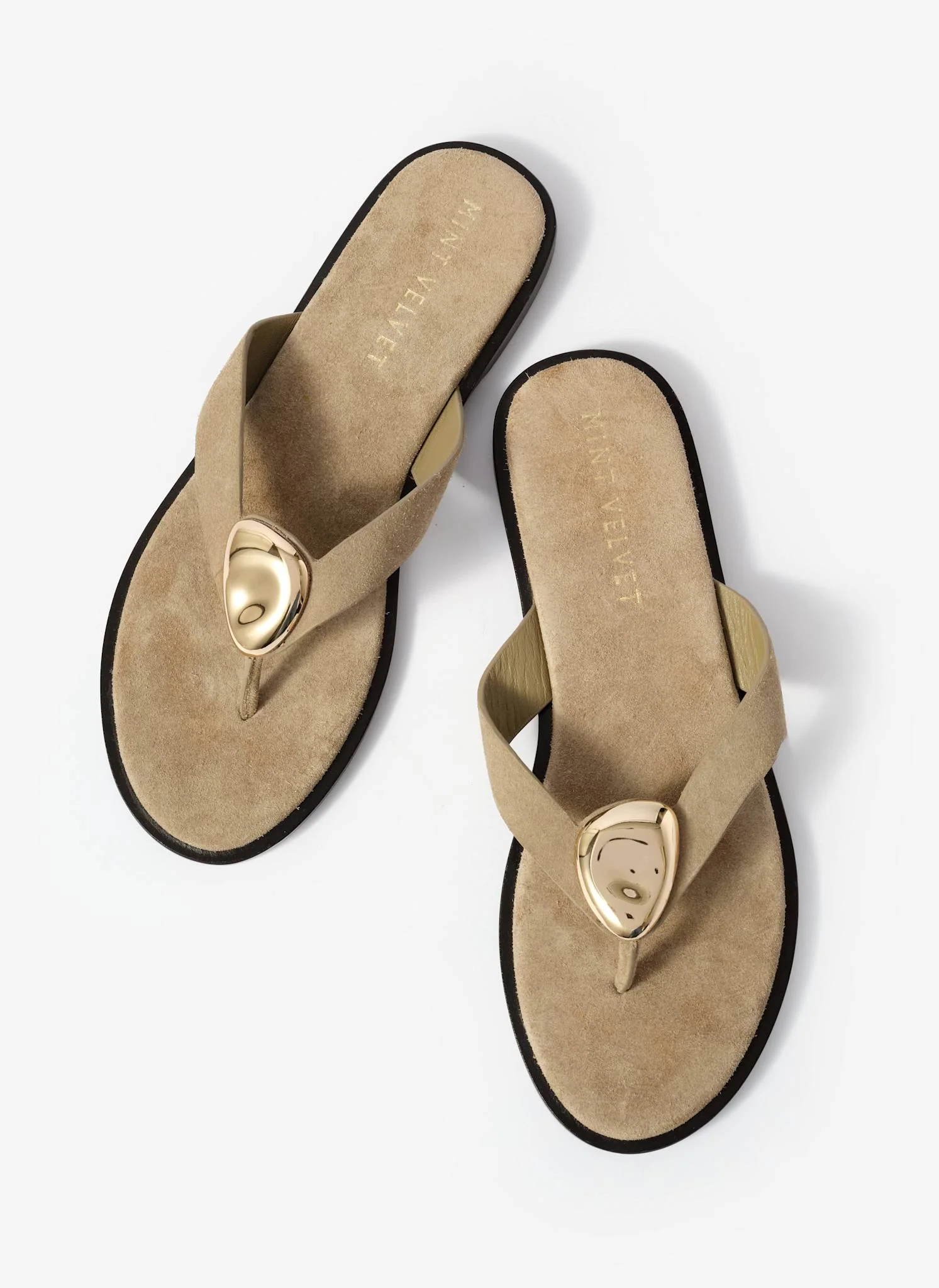 12850-nova-khaki-suede-flip-flop-sandals-3.webp Nova Khaki Suede Flip Flop Sandals