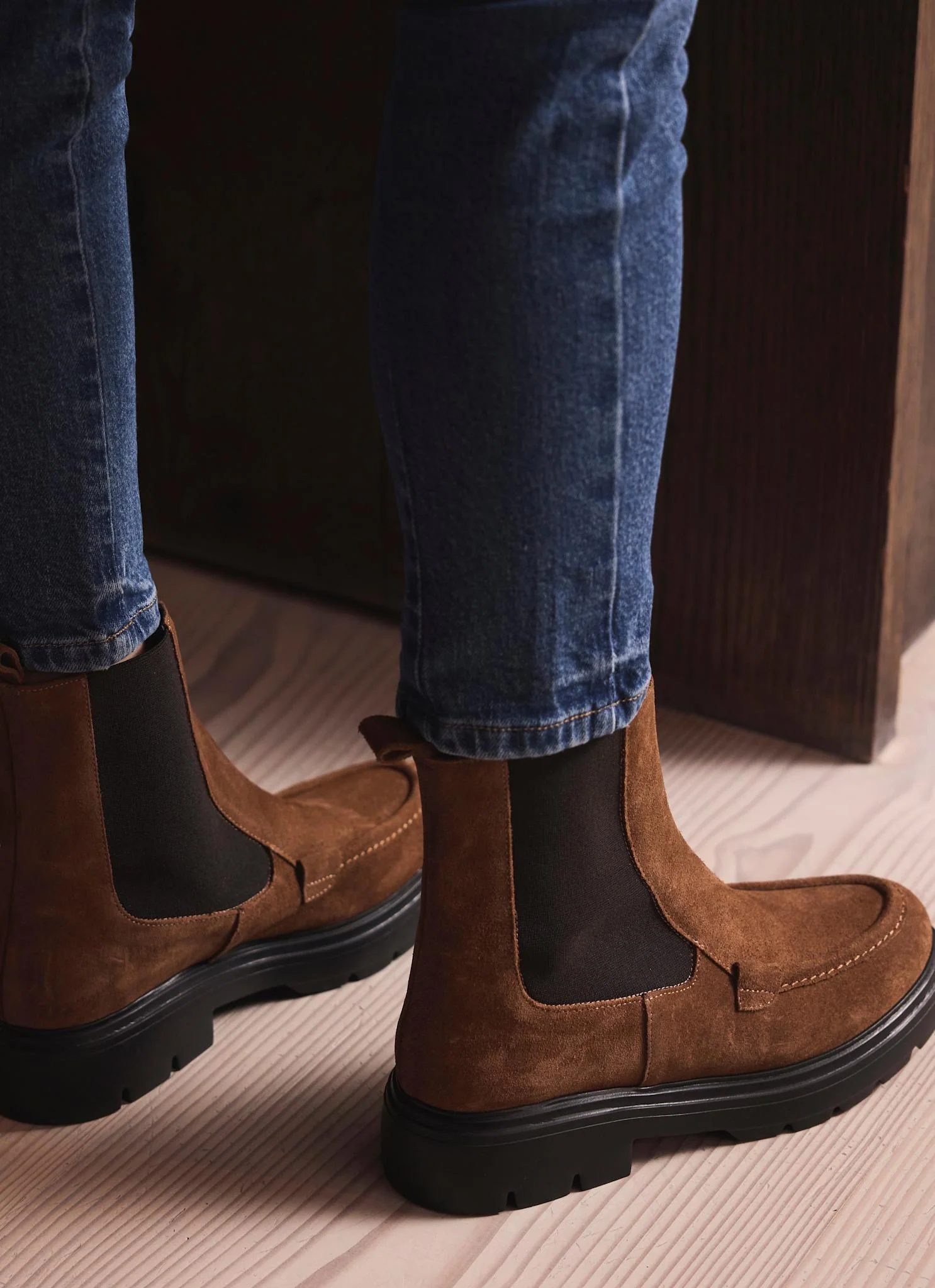 13093-reece-tan-suede-chelsea-boots-2.webp Reece Tan Suede Chelsea Boots