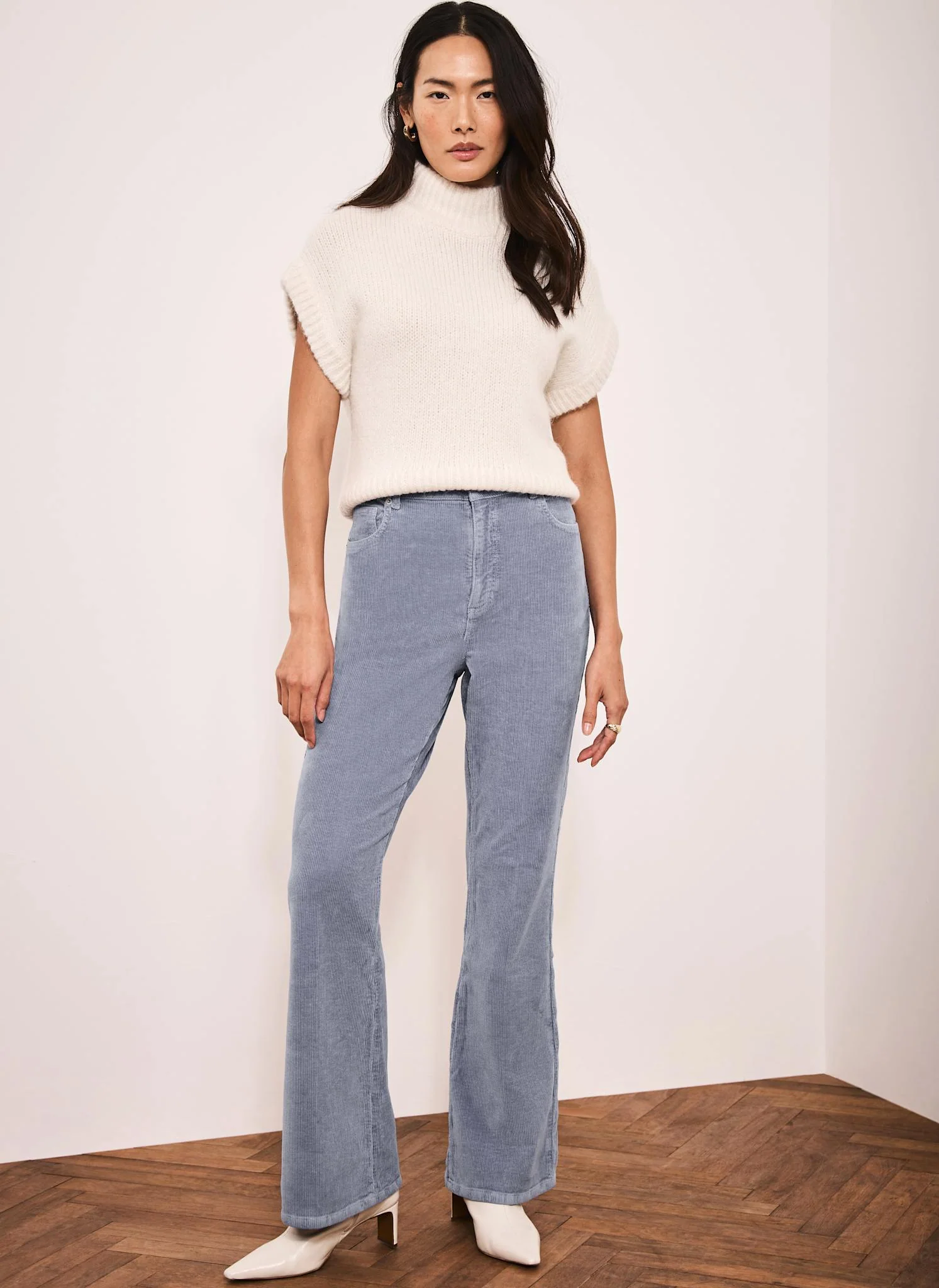 13133-blue-corduroy-flared-trousers-5.webp Blue Corduroy Flared Trousers