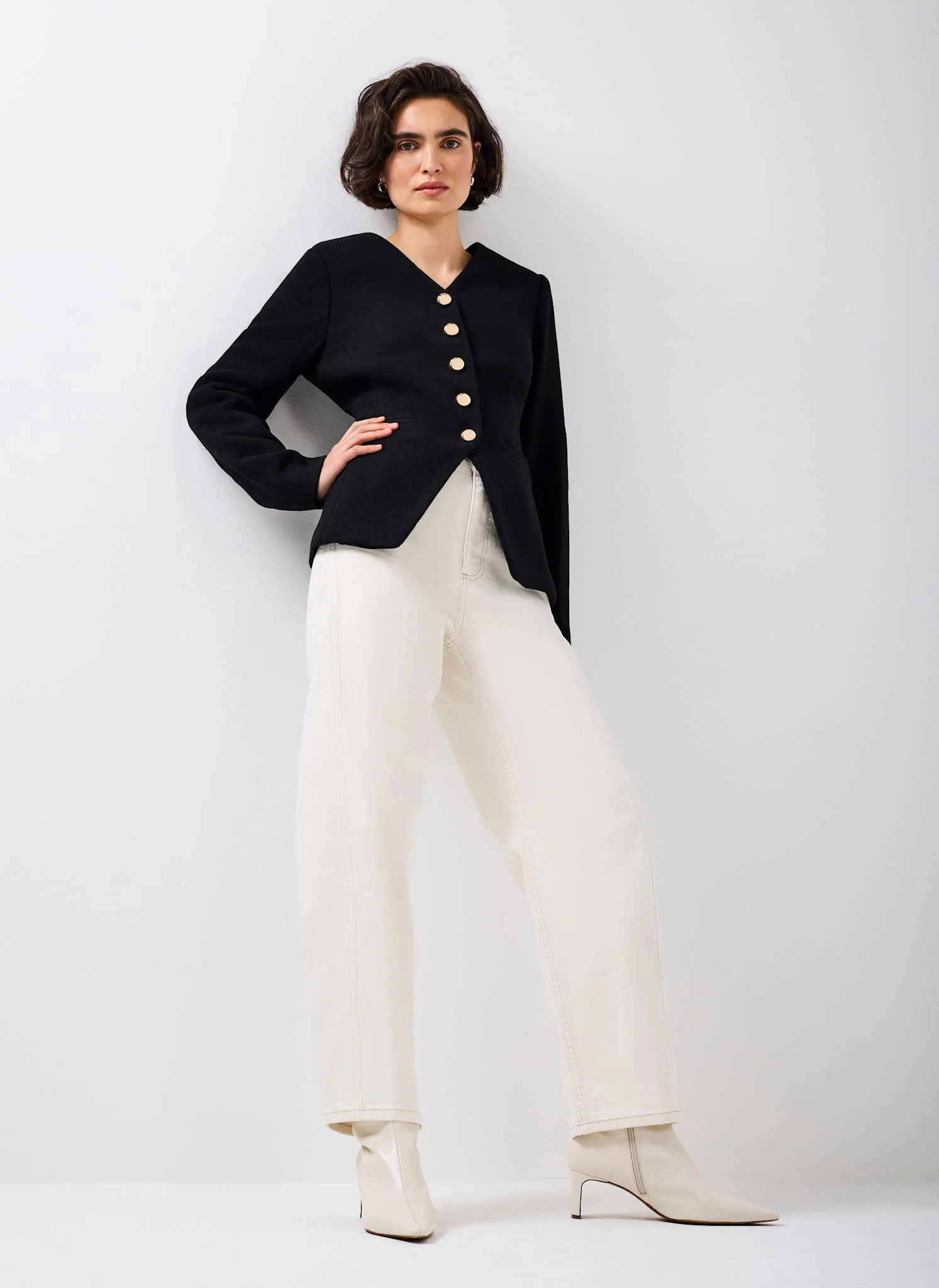 13193-black-wool-blend-sculpted-jacket-2.webp Black Wool Blend Sculpted Jacket