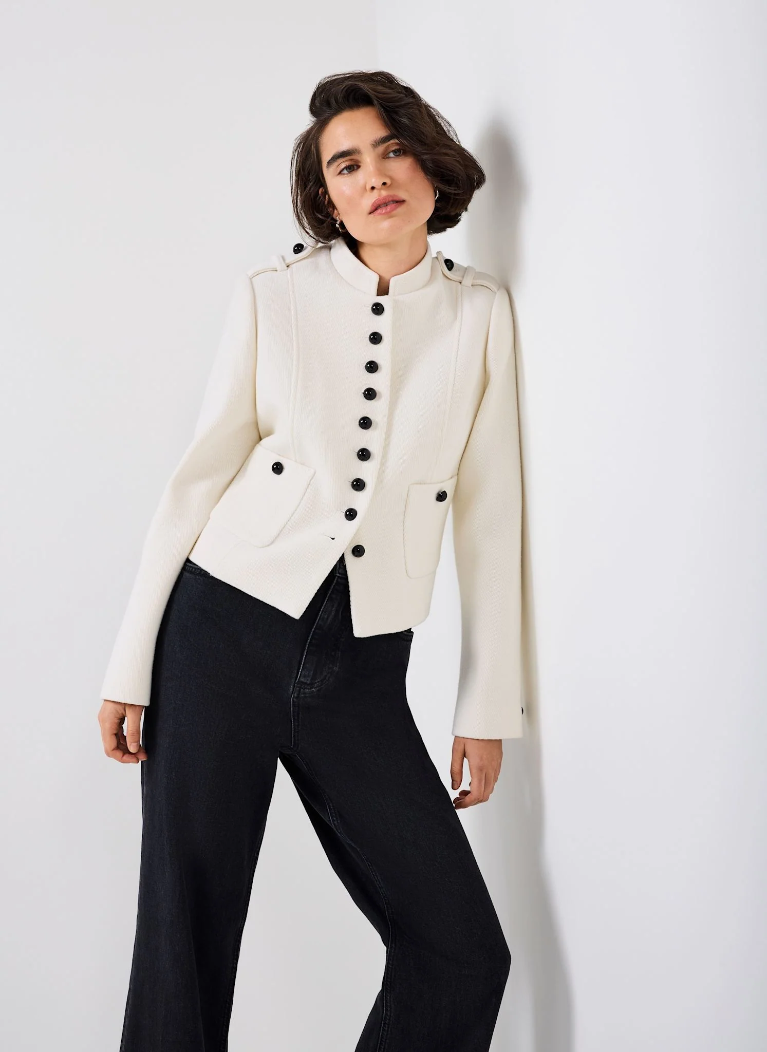 13199-cream-wool-blend-military-jacket-1.webp Cream Wool Blend Military Jacket