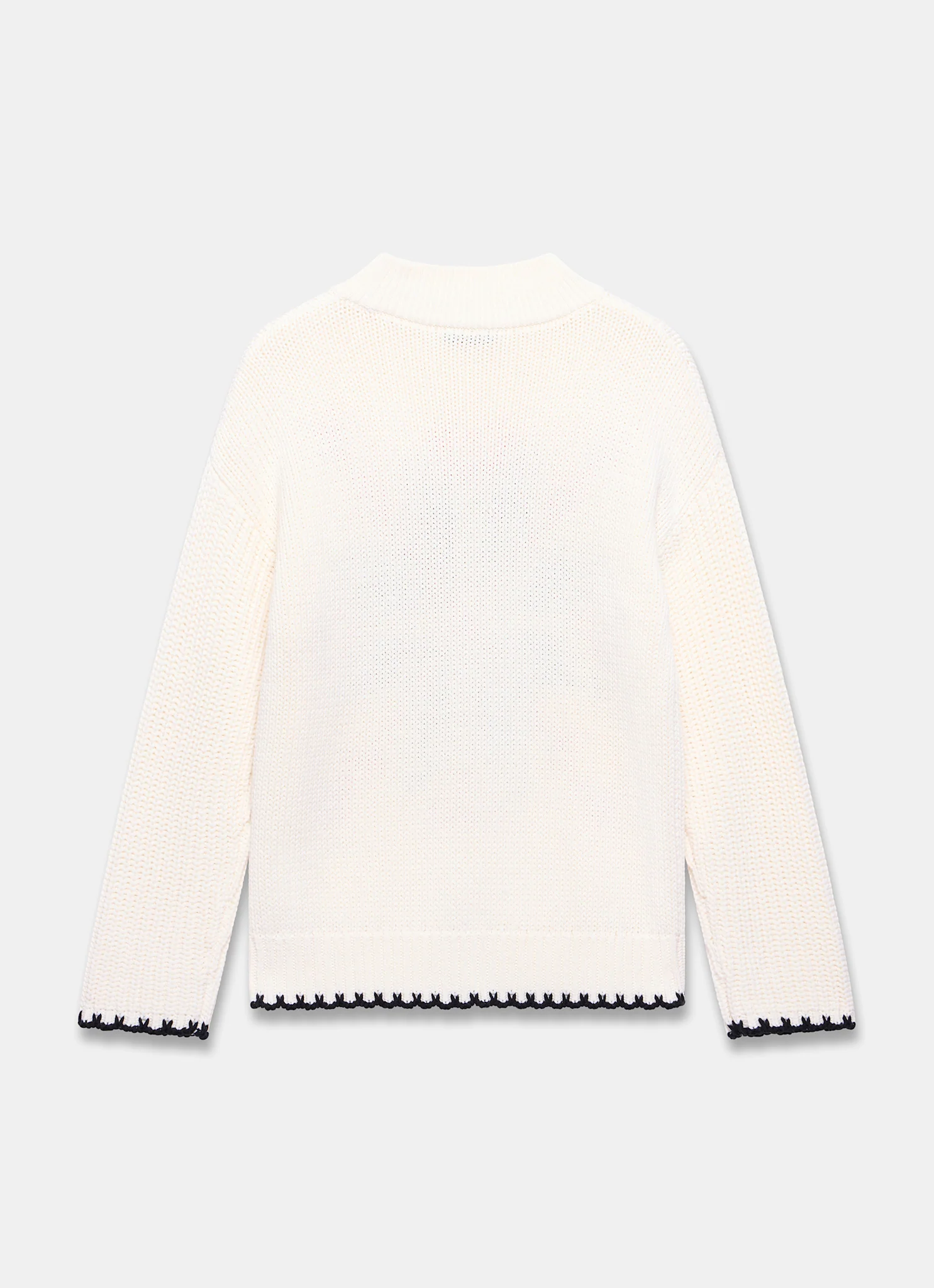 13205-white-snowflake-cotton-blend-knit-jumper-8.webp White Snowflake Cotton Blend Knit Jumper
