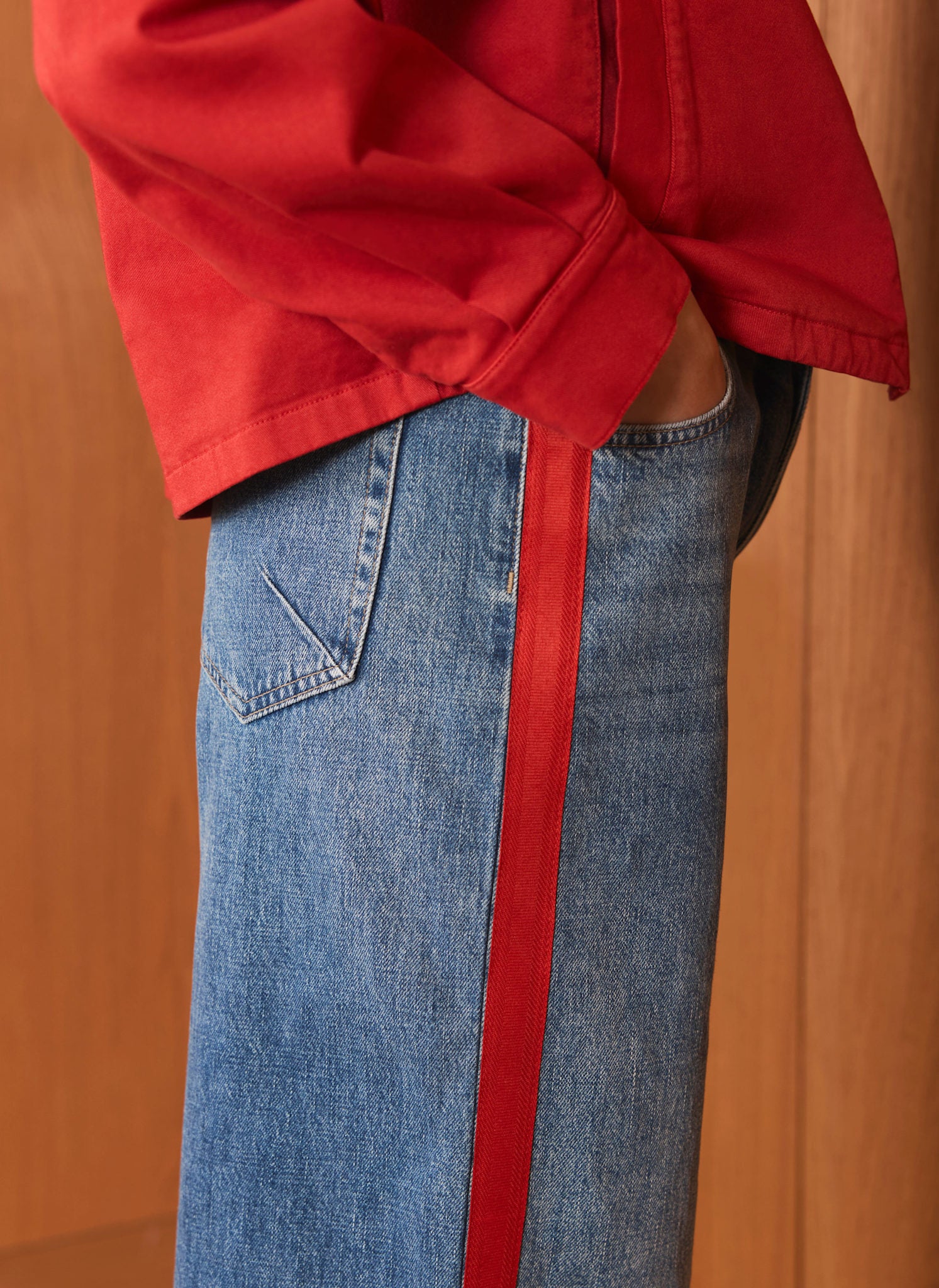 13299-indigo-side-stripe-wide-jeans-11.jpg Indigo Side Stripe Wide Jeans