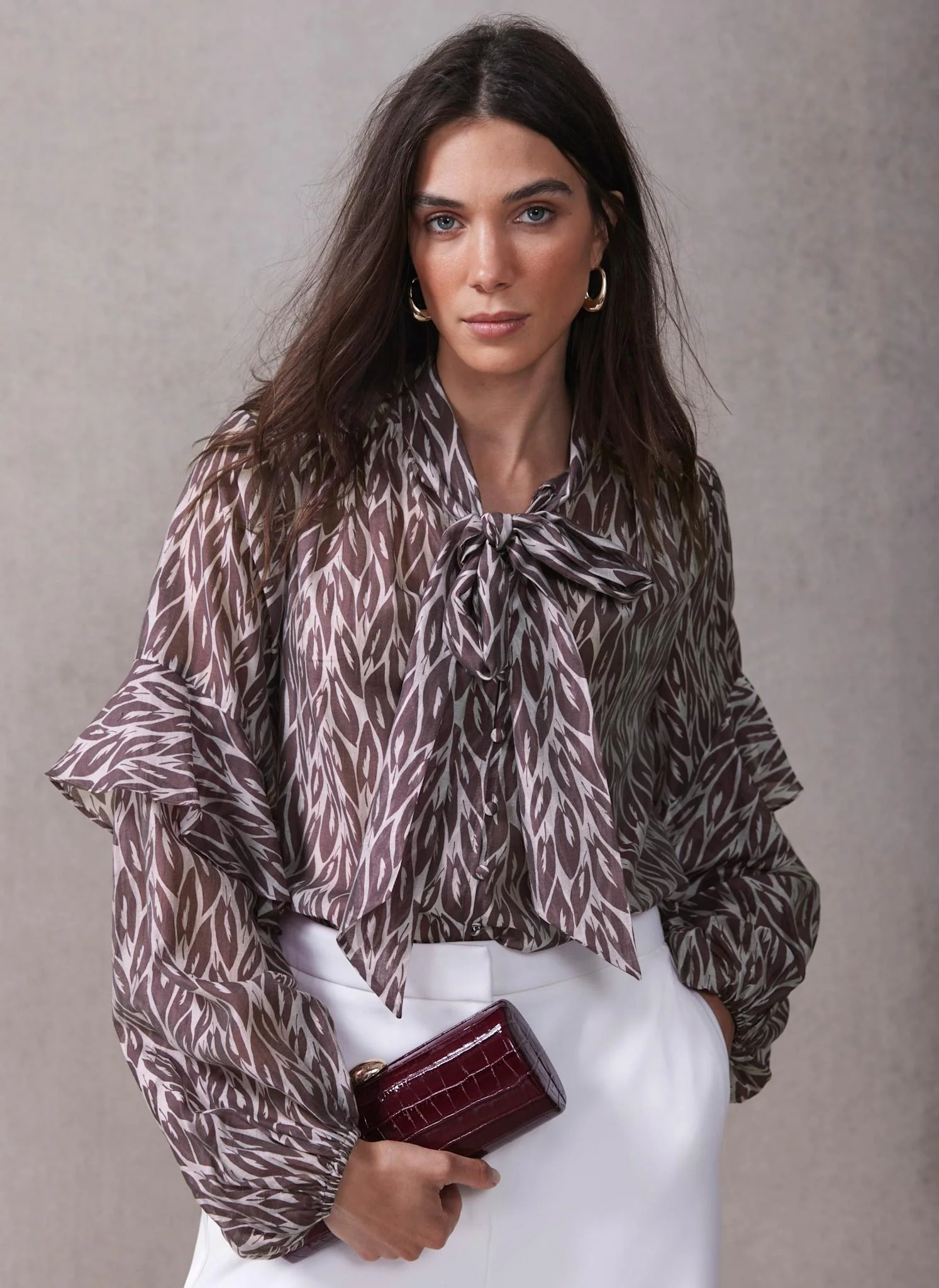 13321-burgundy-leaf-print-blouse-3.webp Burgundy Leaf Print Blouse