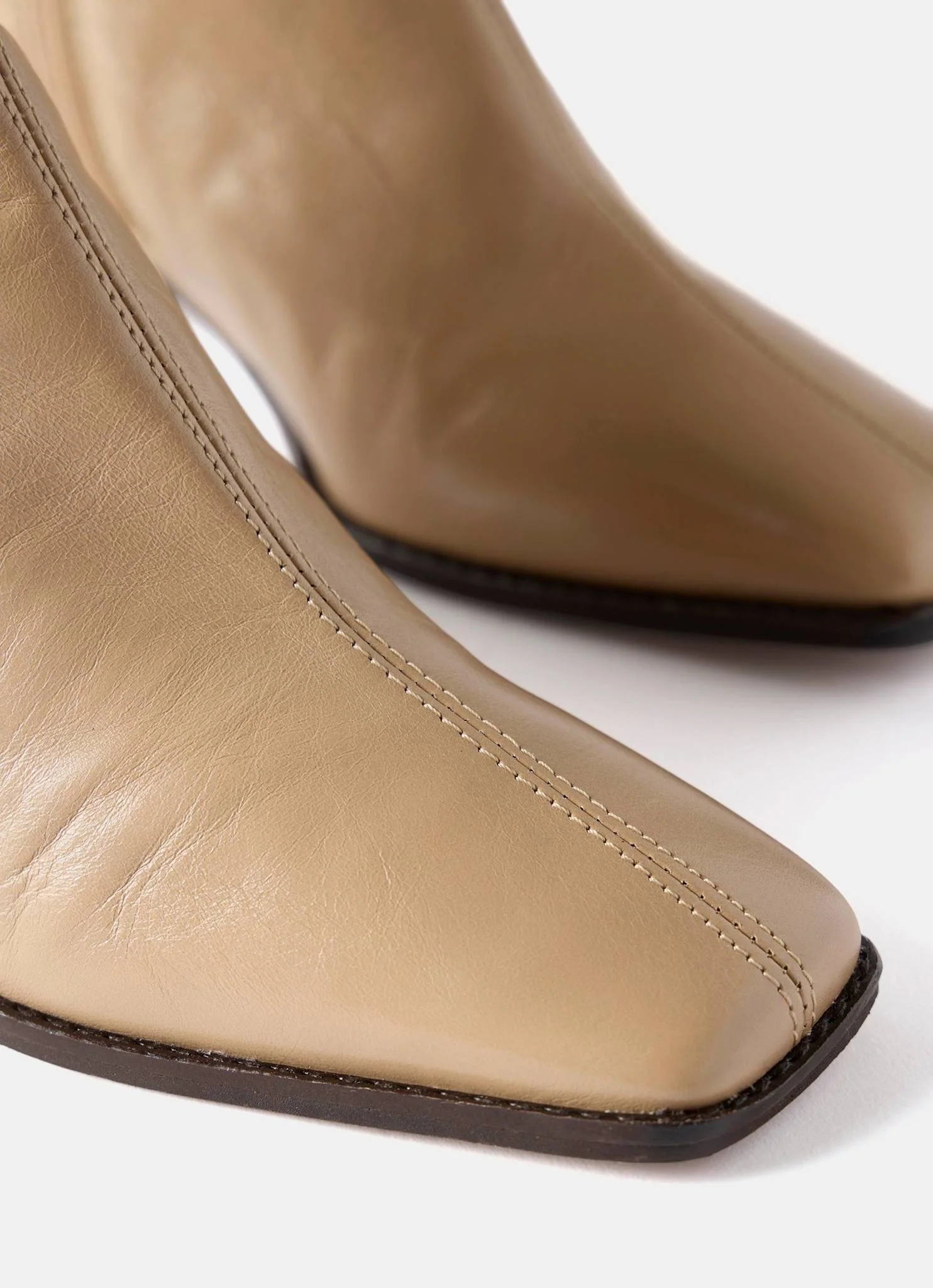 13362-aria-neutral-leather-ankle-boots-5.webp Aria Neutral Leather Ankle Boots