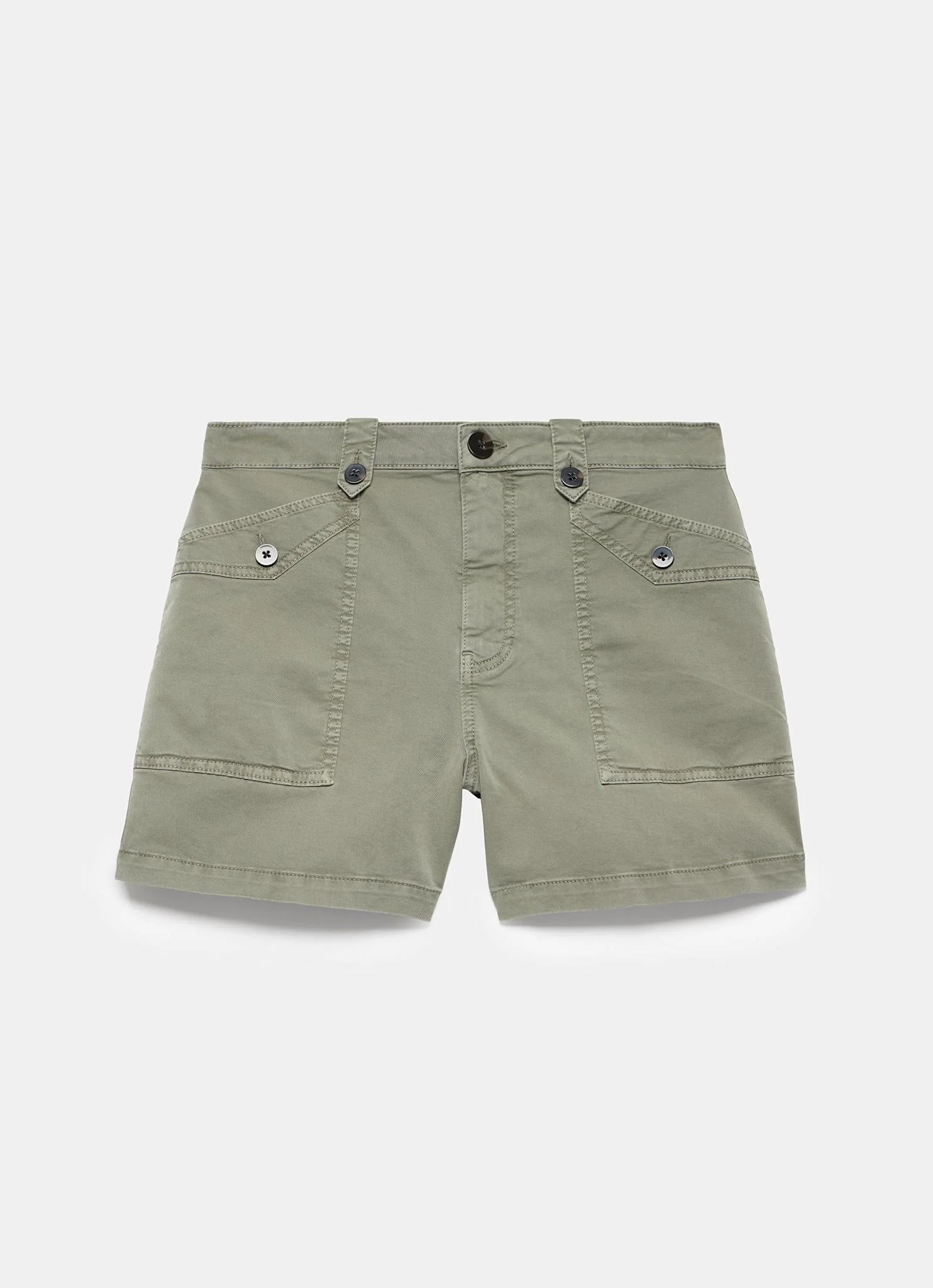 Khaki Utility Shorts