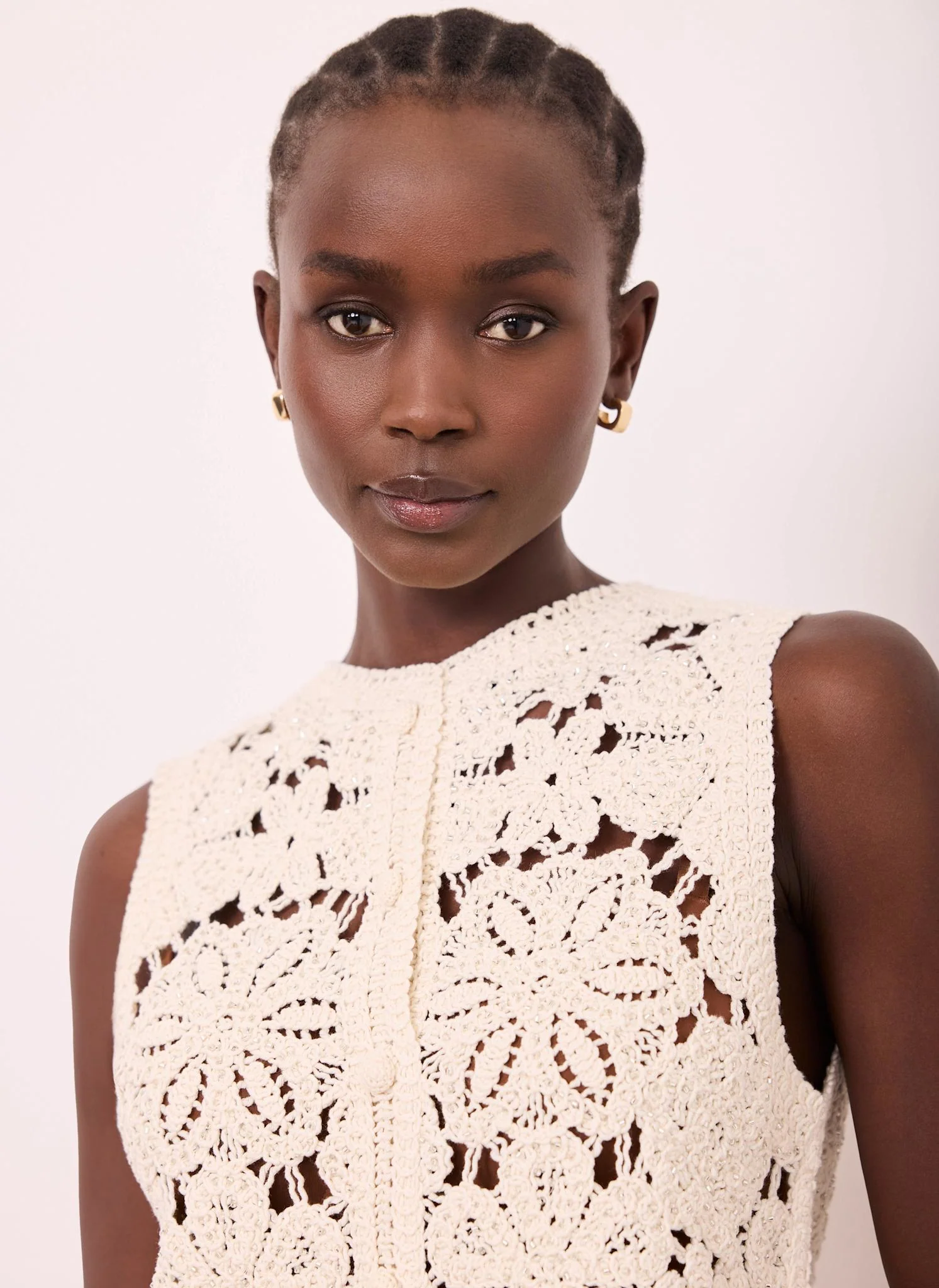 1348-neutral-cotton-blend-embellished-crochet-waistcoat-5.webp Neutral Cotton Blend Embellished Crochet Waistcoat