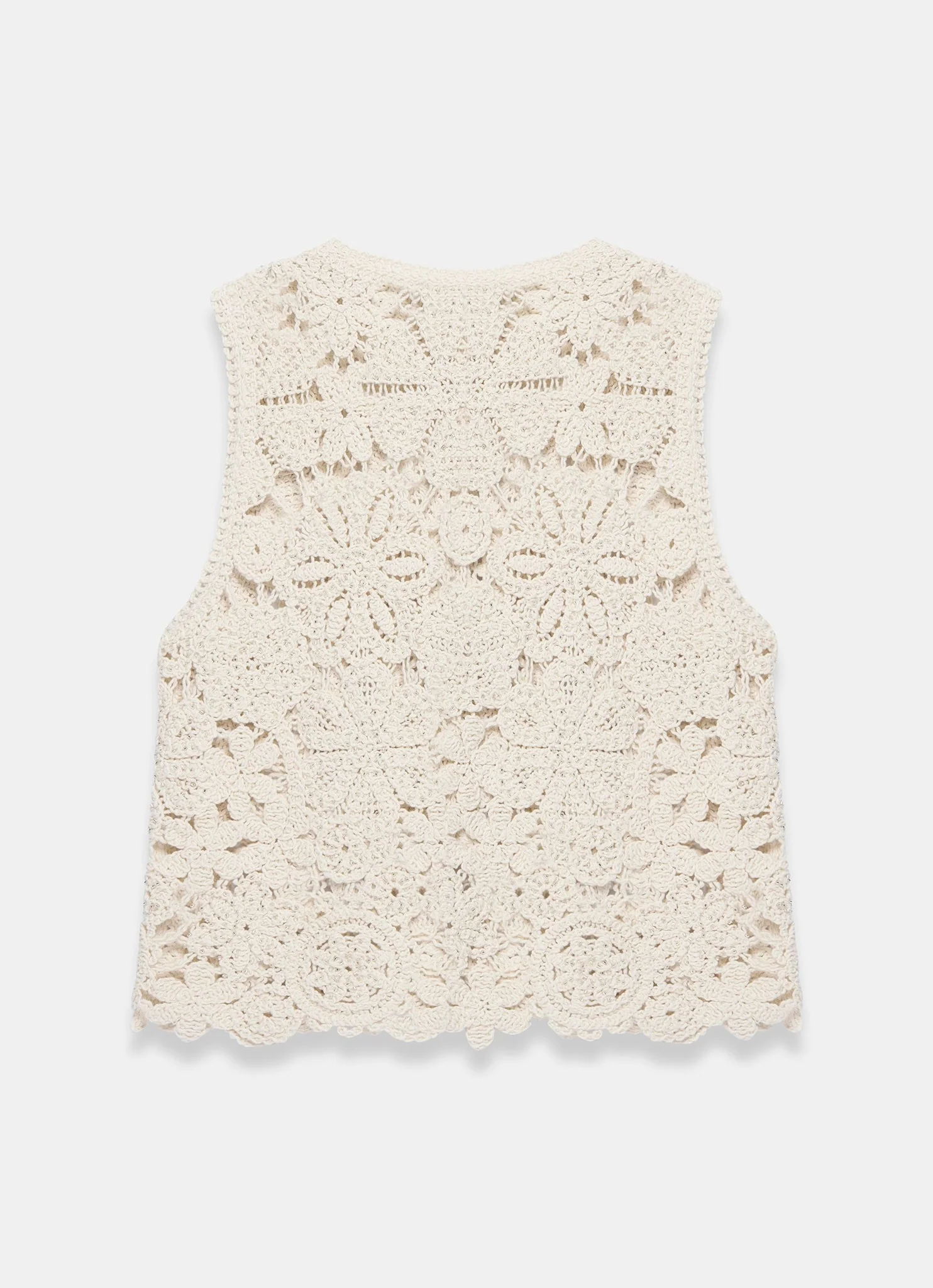 1348-neutral-cotton-blend-embellished-crochet-waistcoat-7.webp Neutral Cotton Blend Embellished Crochet Waistcoat