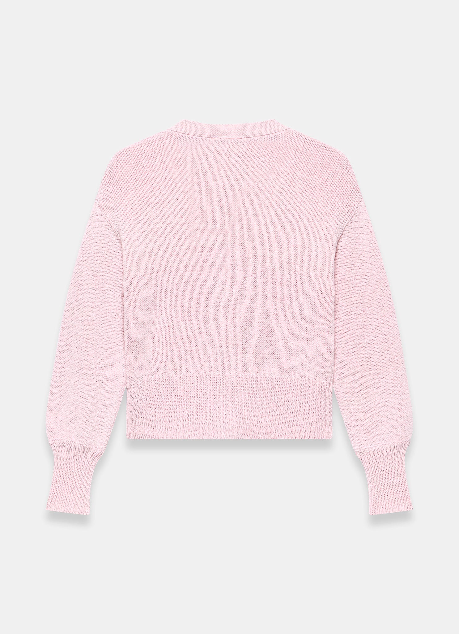 1366-pink-cotton-blend-cardigan-7.jpg Pink Cotton Blend Cardigan