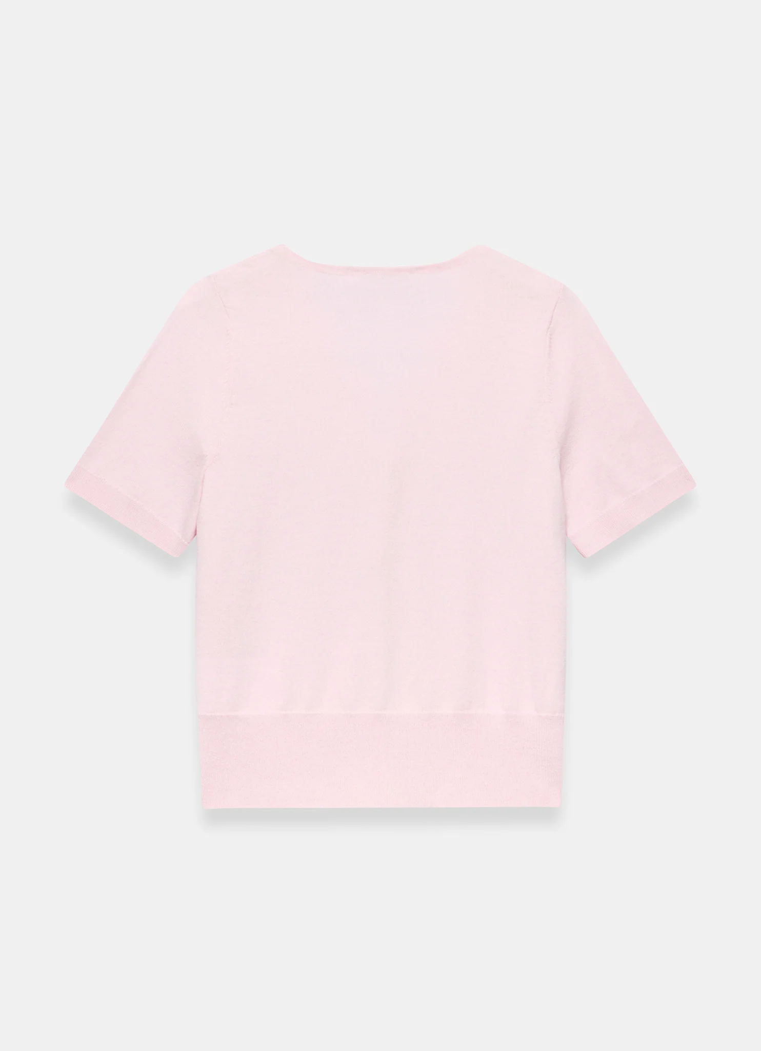 Pink Cotton Lace Trim Top
