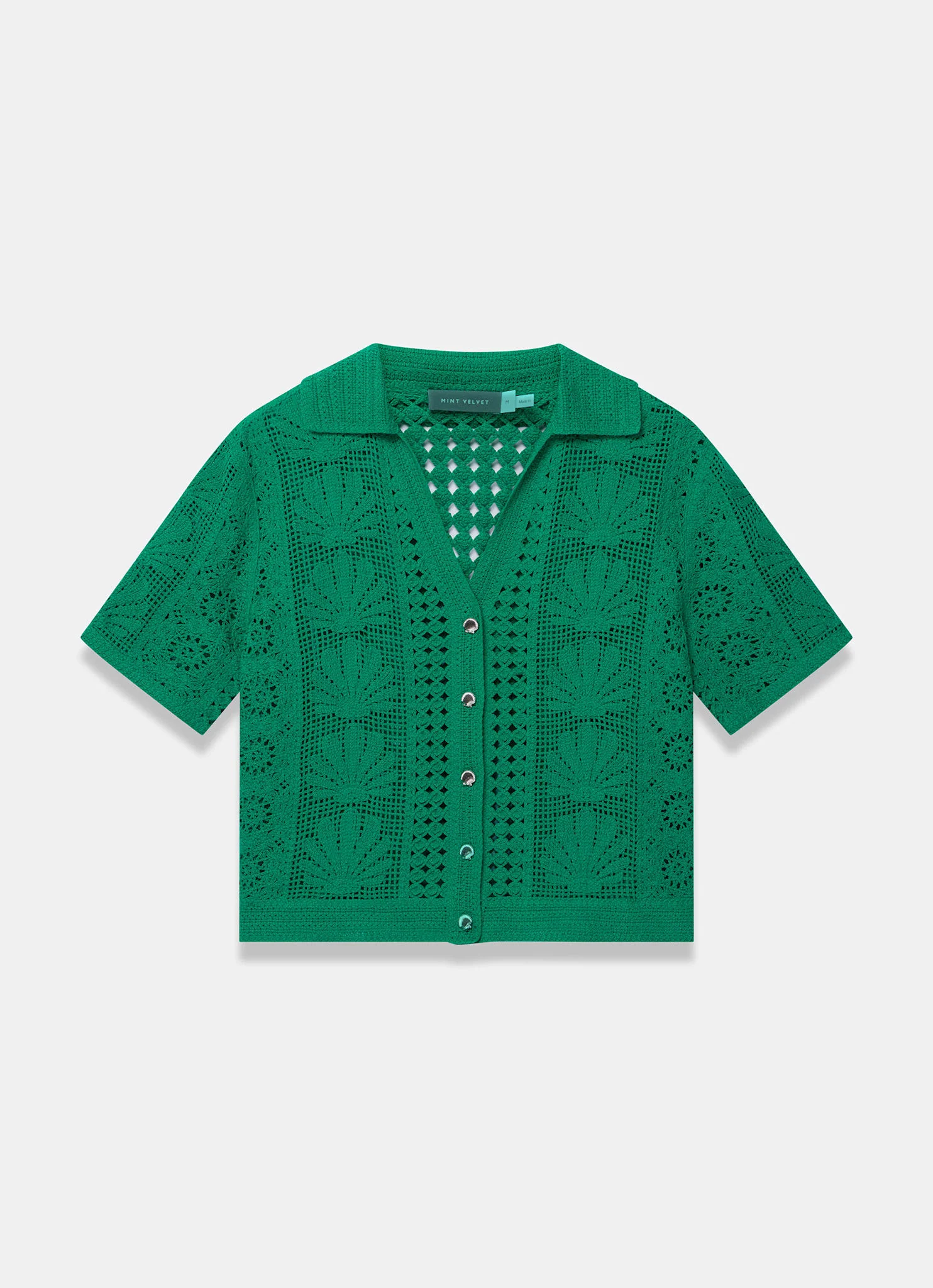 1422-green-crochet-shell-shirt-7.webp Green Crochet Shell Shirt