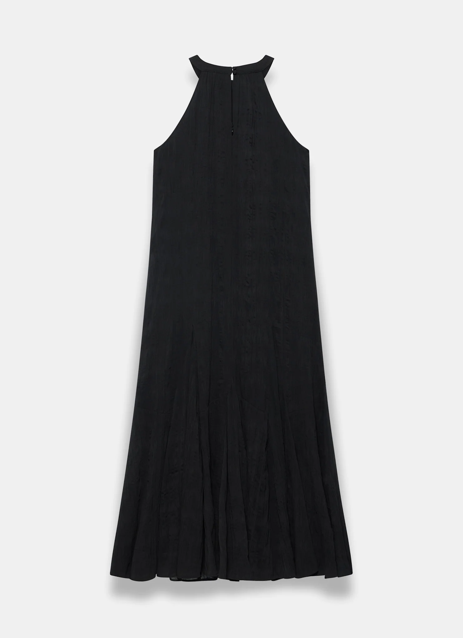 1458-black-beaded-halter-maxi-dress-8.webp Black Beaded Halter Maxi Dress