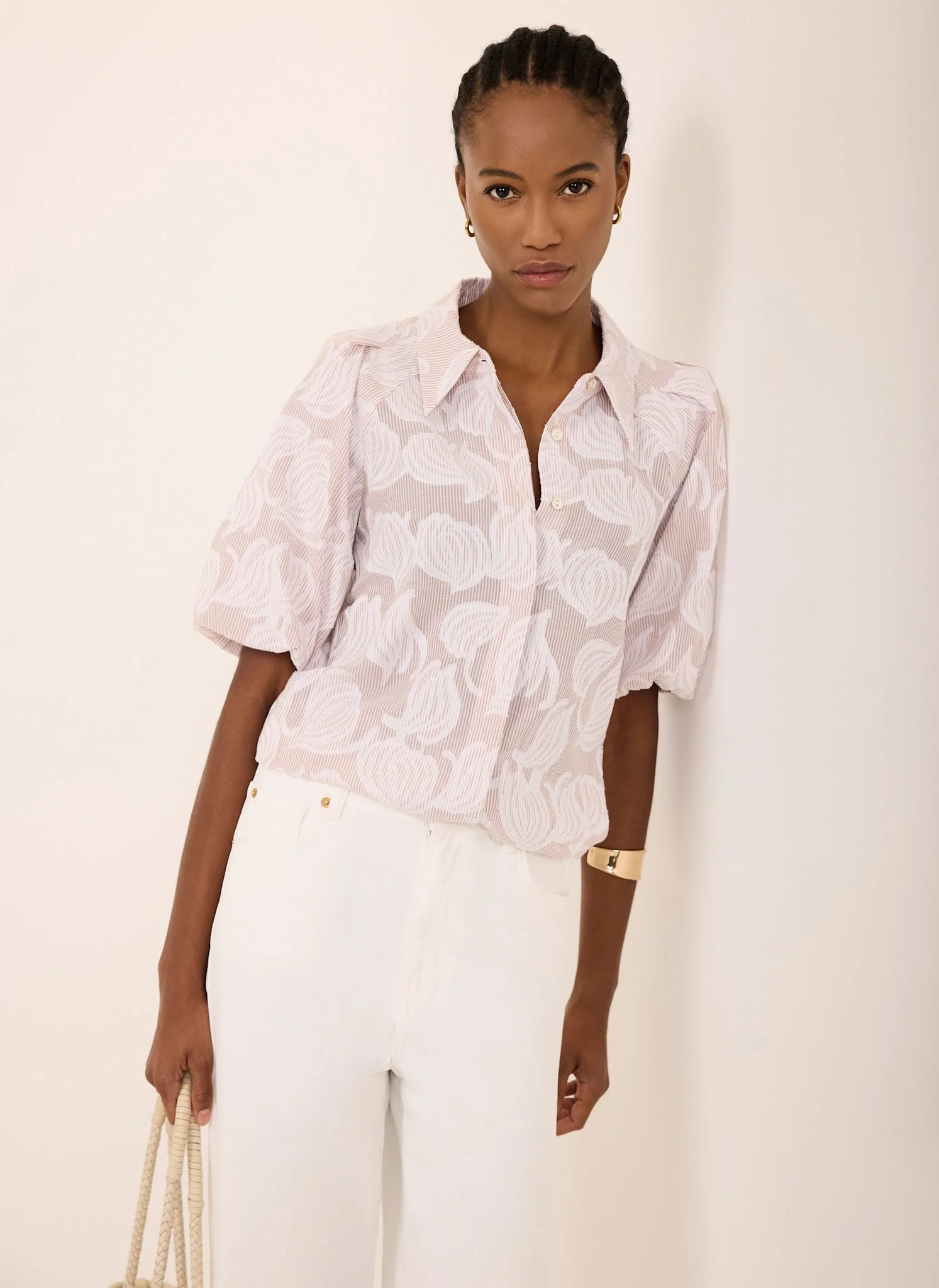 1536-neutral-cotton-jacquard-striped-shirt-1.webp Neutral Cotton Jacquard Striped Shirt