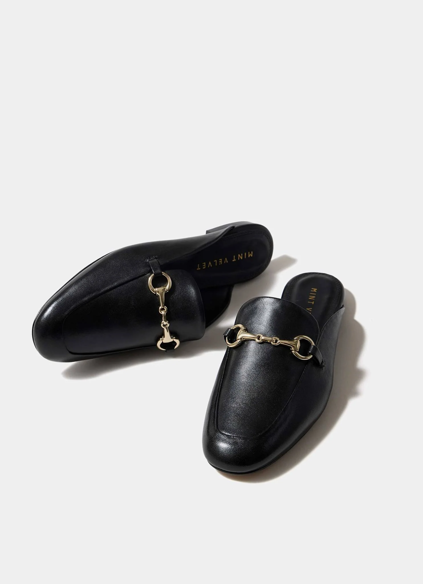 1675-faye-black-leather-backless-loafers-4.webp Faye Black Leather Backless Loafers