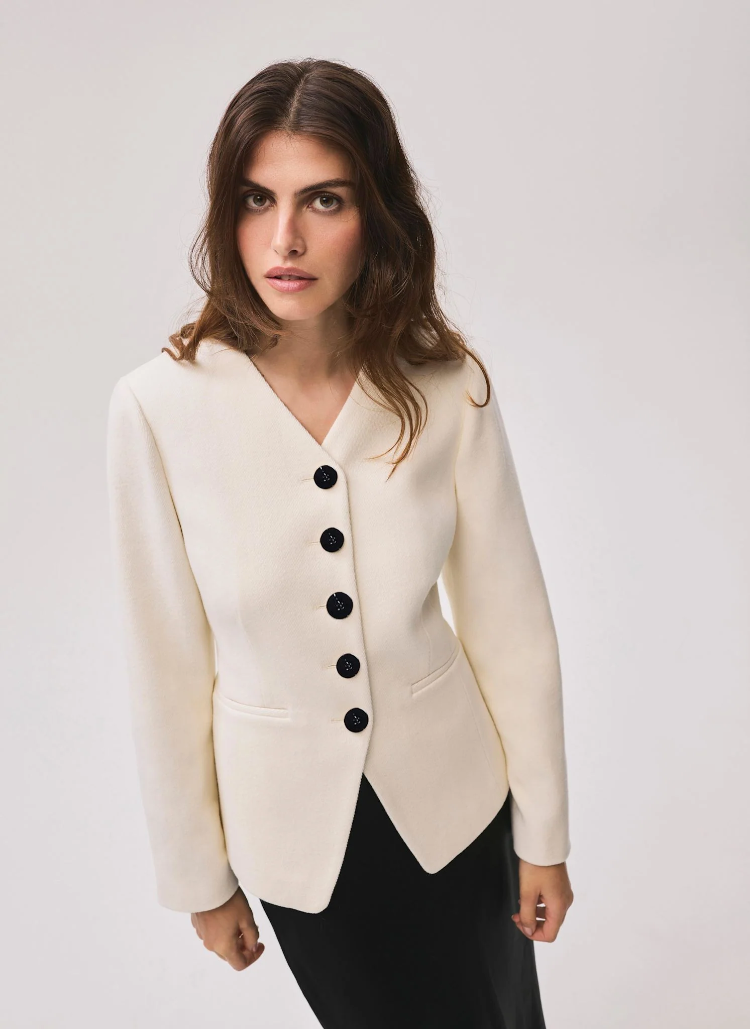 1716-cream-wool-blend-sculpted-jacket-2.webp Cream Wool Blend Sculpted Jacket