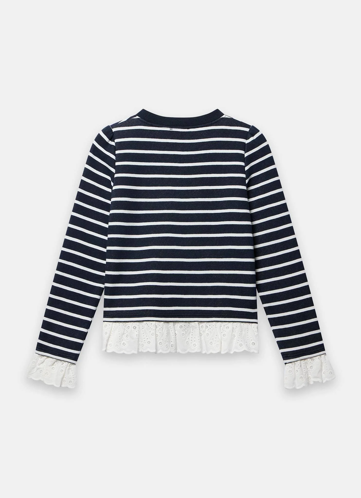 1750-navy-stripe-broderie-trim-sweatshirt-8.webp Navy Stripe Broderie Trim Sweatshirt