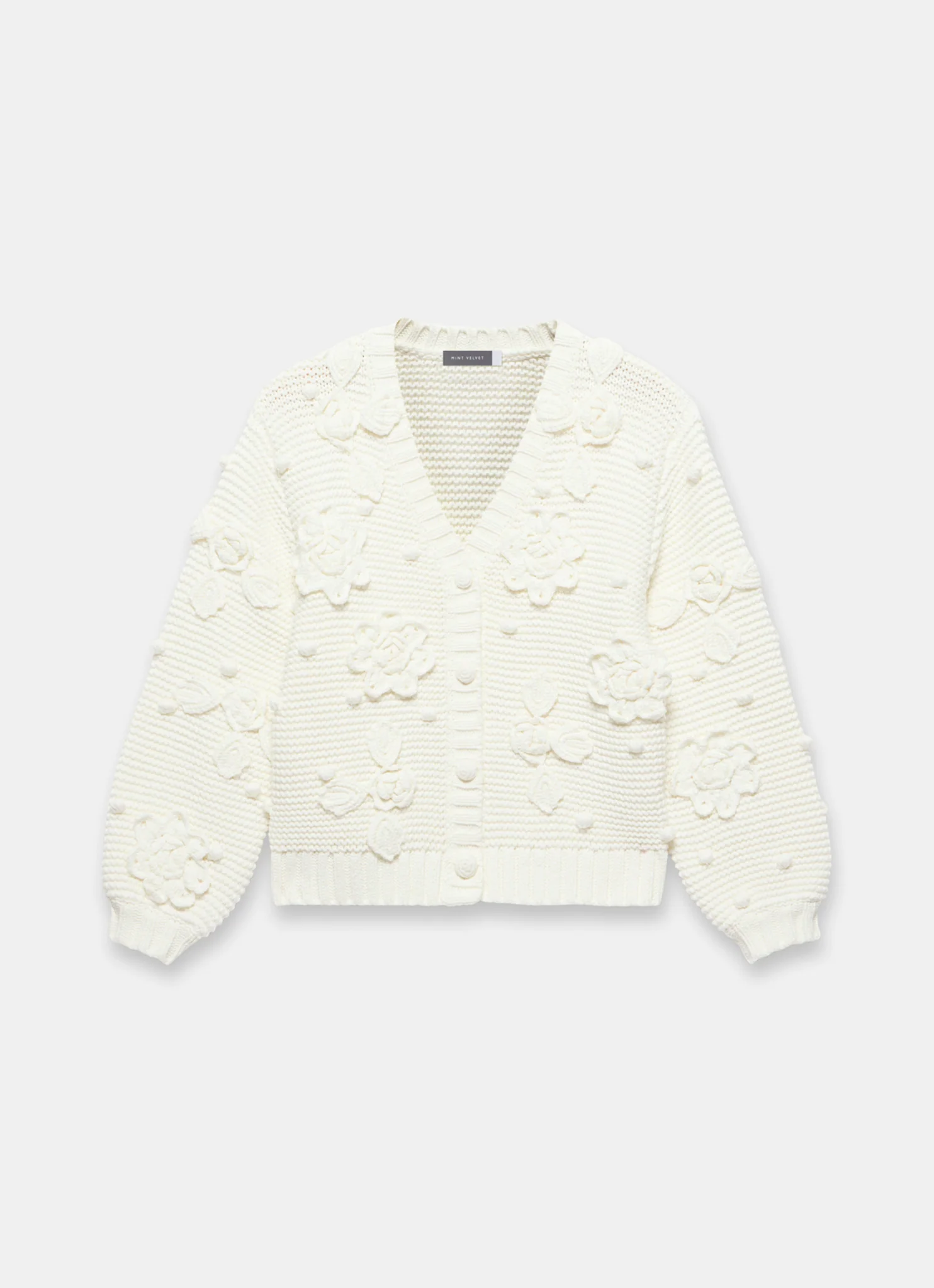 1856-cream-applique-flower-cardigan-6.webp Cream Applique Flower Cardigan