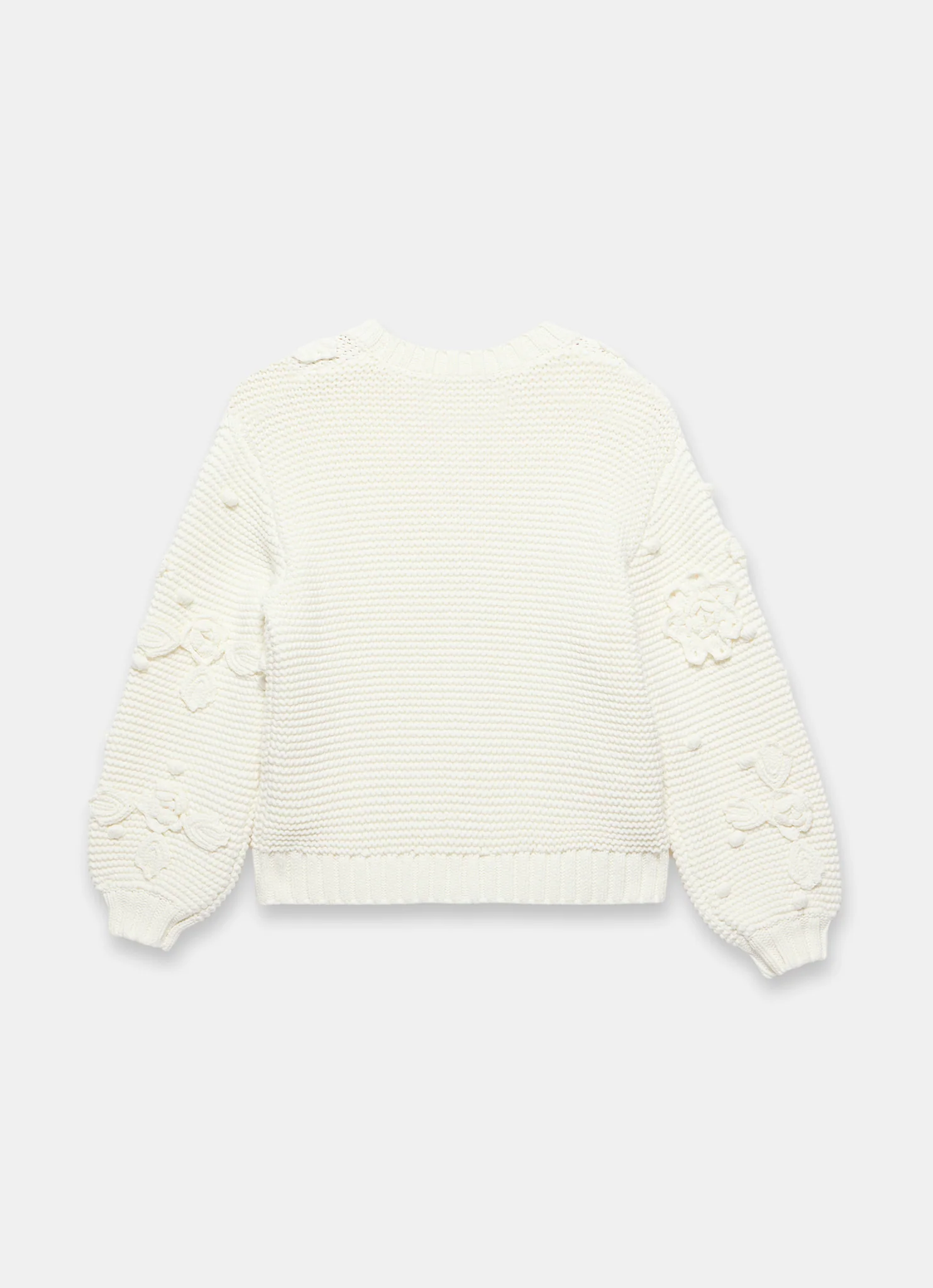 1856-cream-applique-flower-cardigan-7.webp Cream Applique Flower Cardigan