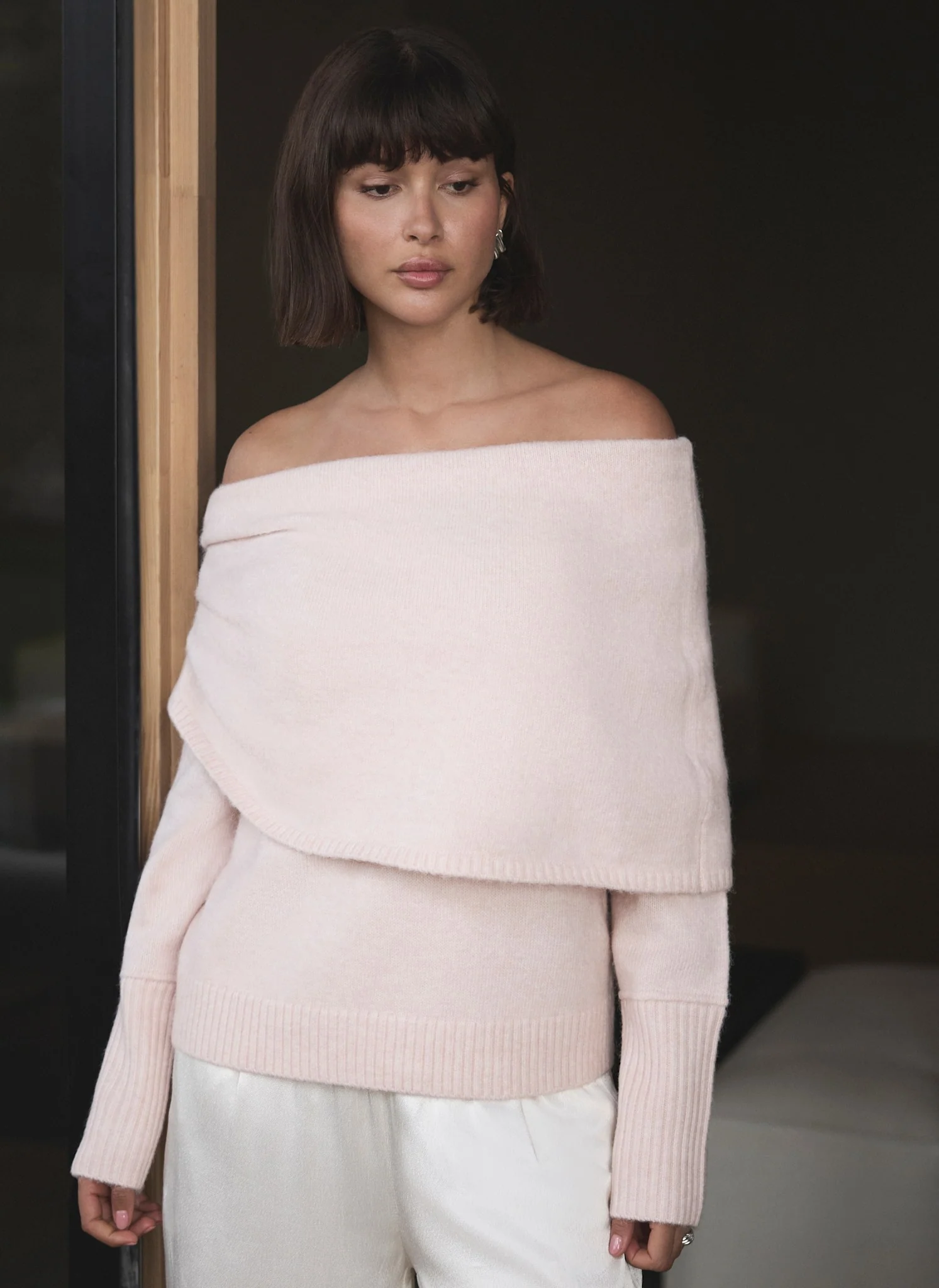 1956-pink-bardot-knit-jumper-1.webp Pink Bardot Knit Jumper