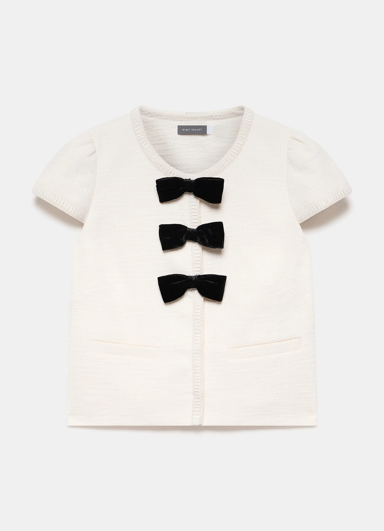 1976-cream-boucle-bow-detail-top-6.webp Cream Boucle Bow Detail Top