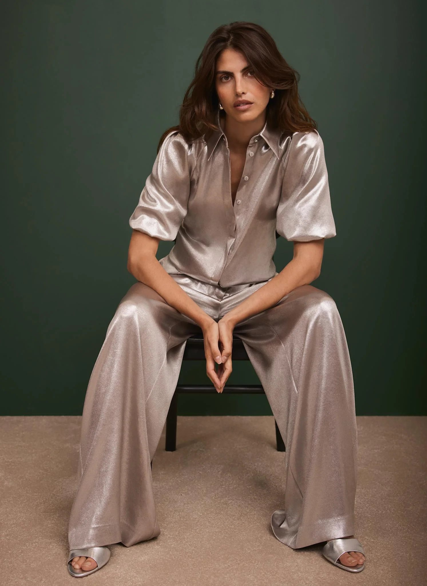 1990-metallic-puff-sleeve-shirt-4.webp Metallic Puff Sleeve Shirt