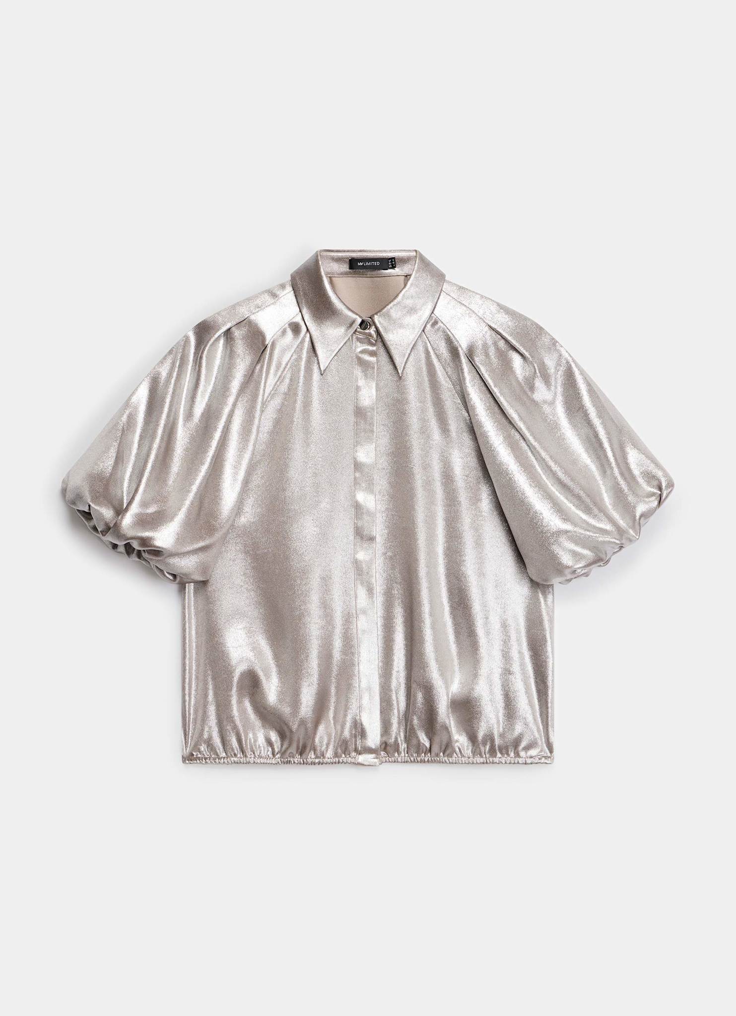 1990-metallic-puff-sleeve-shirt-6.jpg Metallic Puff Sleeve Shirt