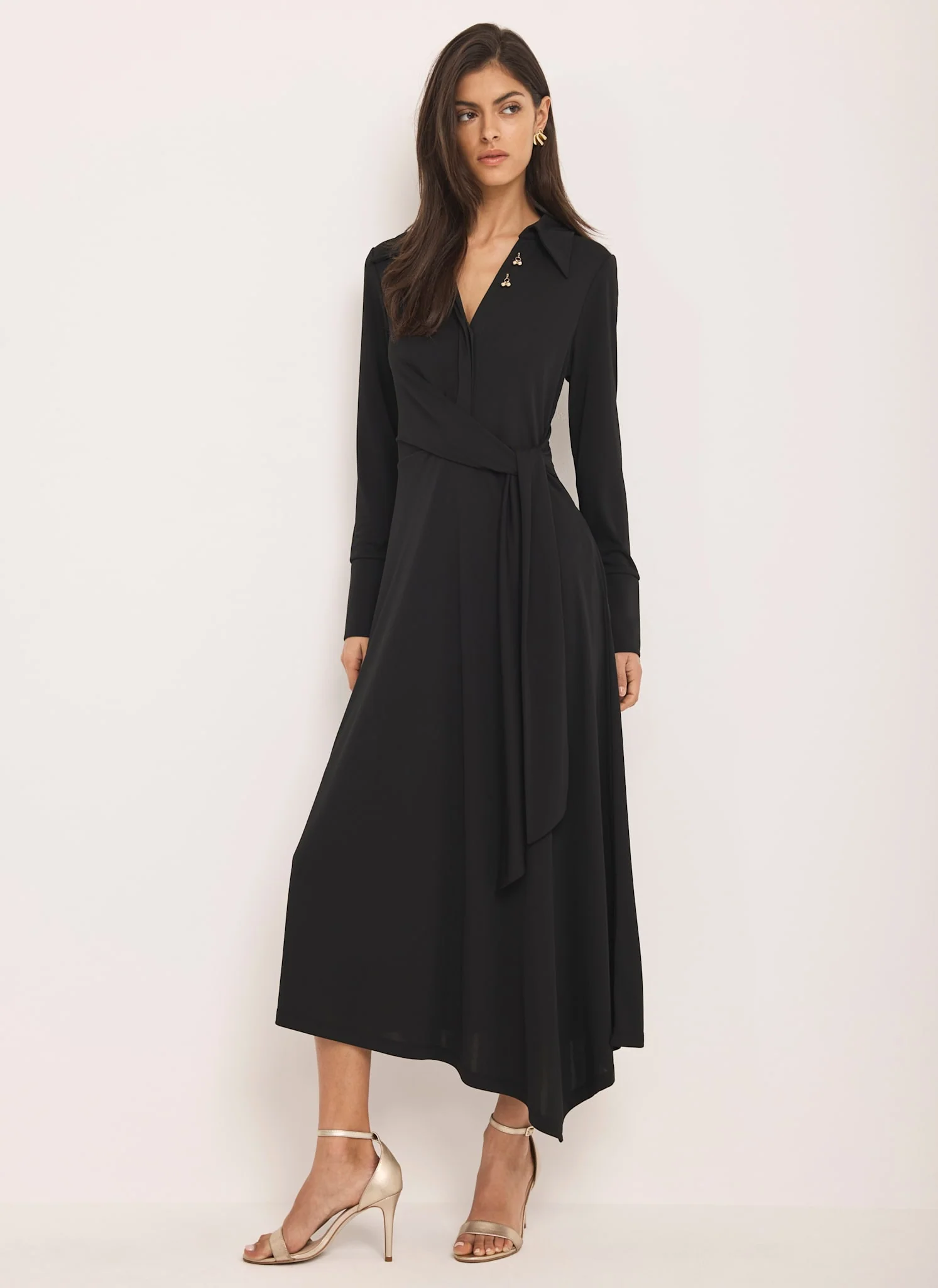 2066-black-tie-front-maxi-dress-2.webp Black Tie Front Maxi Dress