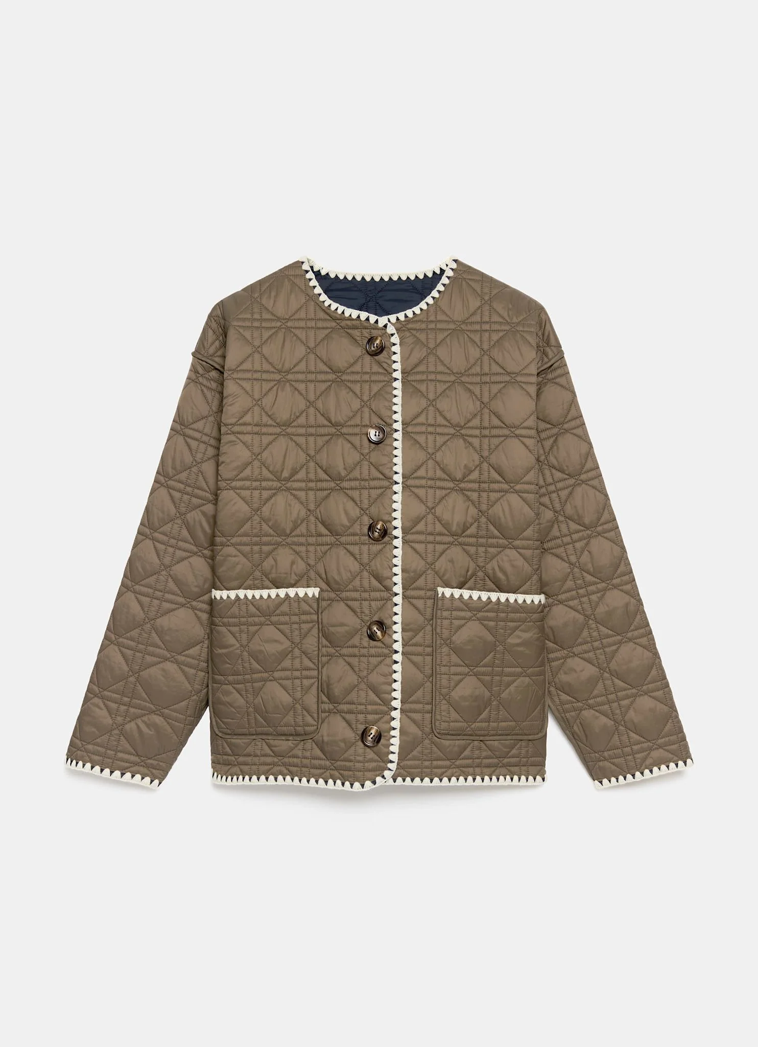 2152-khaki-reversible-quilted-jacket-7.webp Khaki Reversible Quilted Jacket