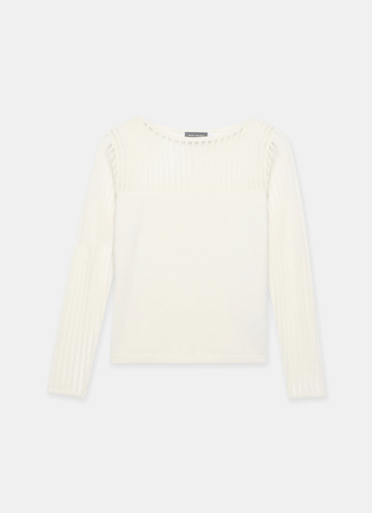 2186-cream-sheer-knit-top-7.webp Cream Sheer Knit Top