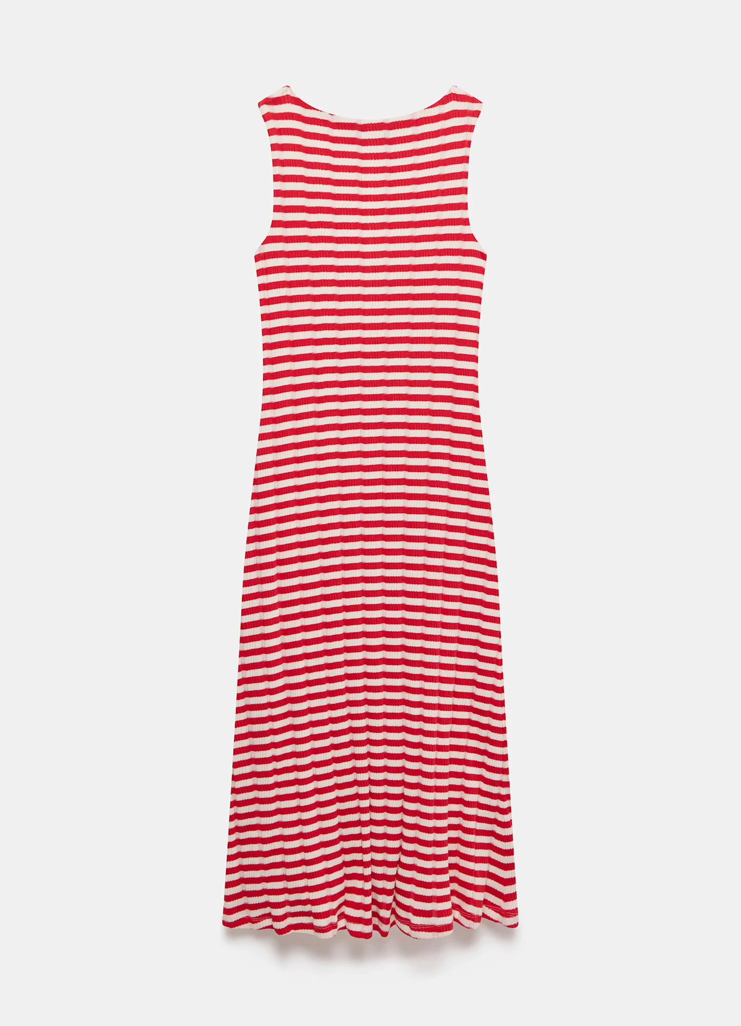 2200-red-striped-jersey-maxi-dress-7.webp Red Striped Jersey Maxi Dress