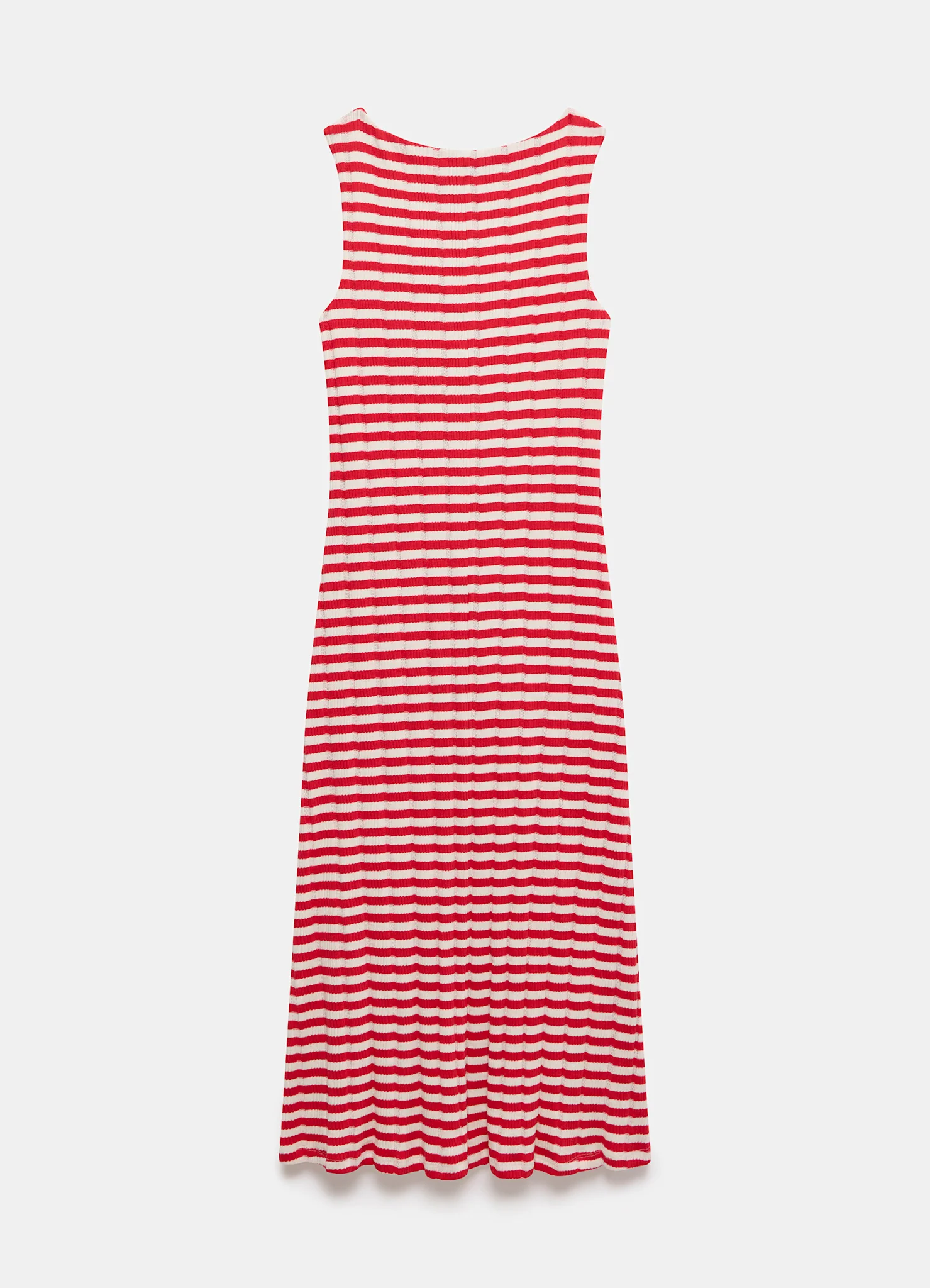 2200-red-striped-jersey-maxi-dress-8.webp Red Striped Jersey Maxi Dress