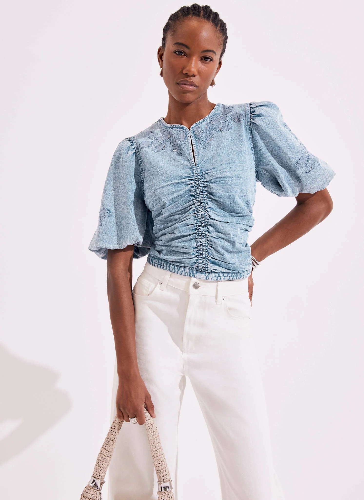 2244-indigo-denim-embroidered-top-3.webp Indigo Denim Embroidered Top